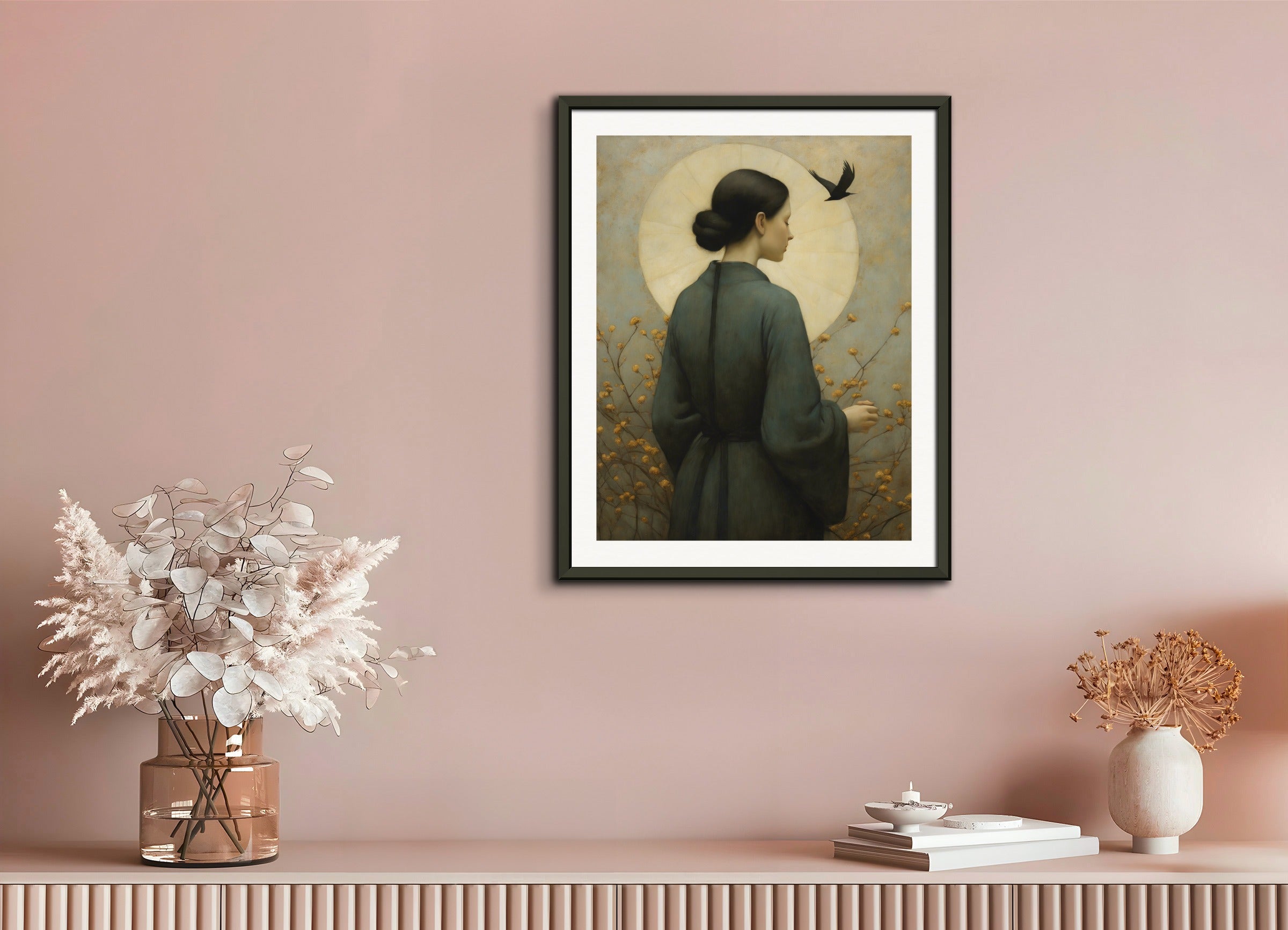 Poster with metal frame: Jan Mankes,