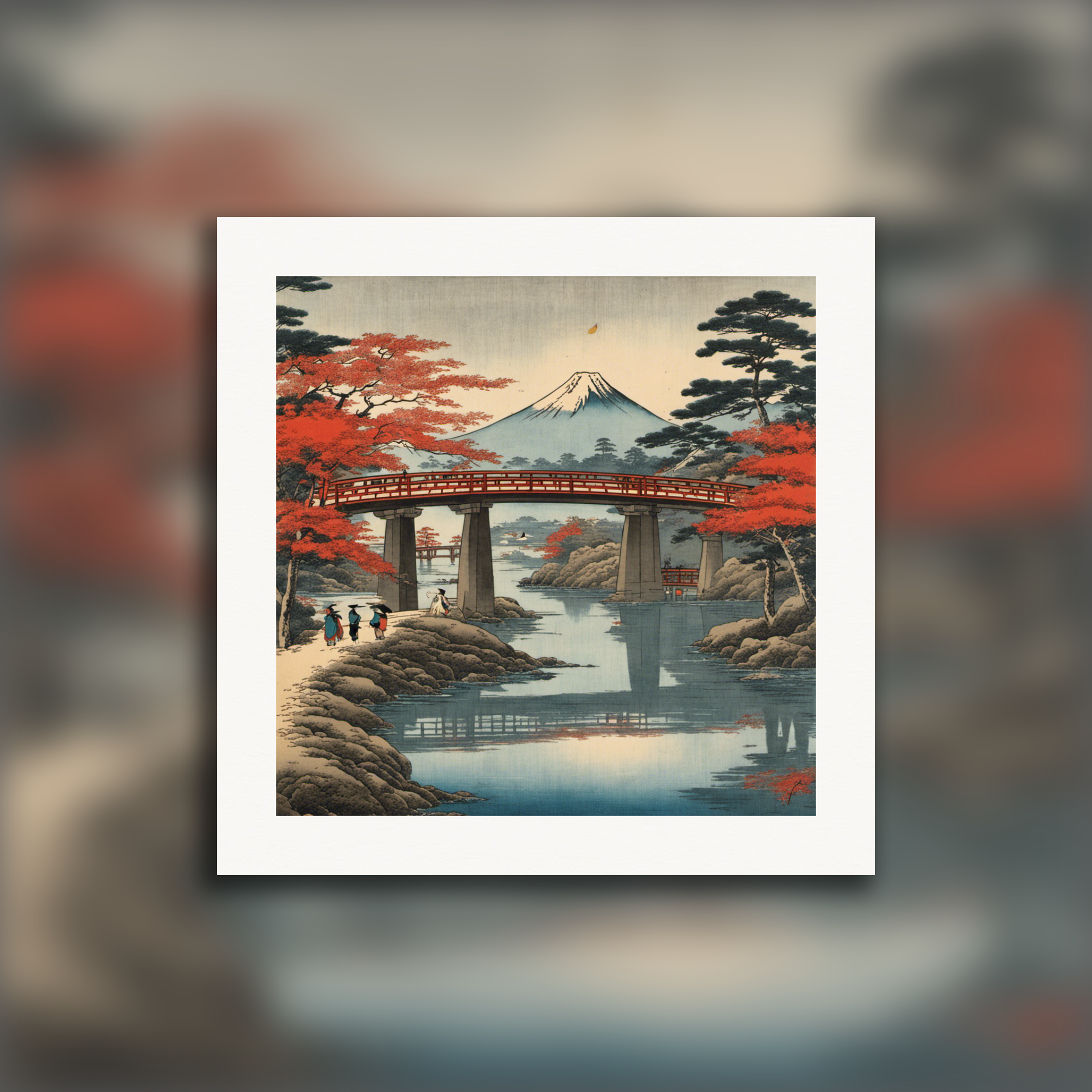 Hiroshige Flair, Fuji-Berg