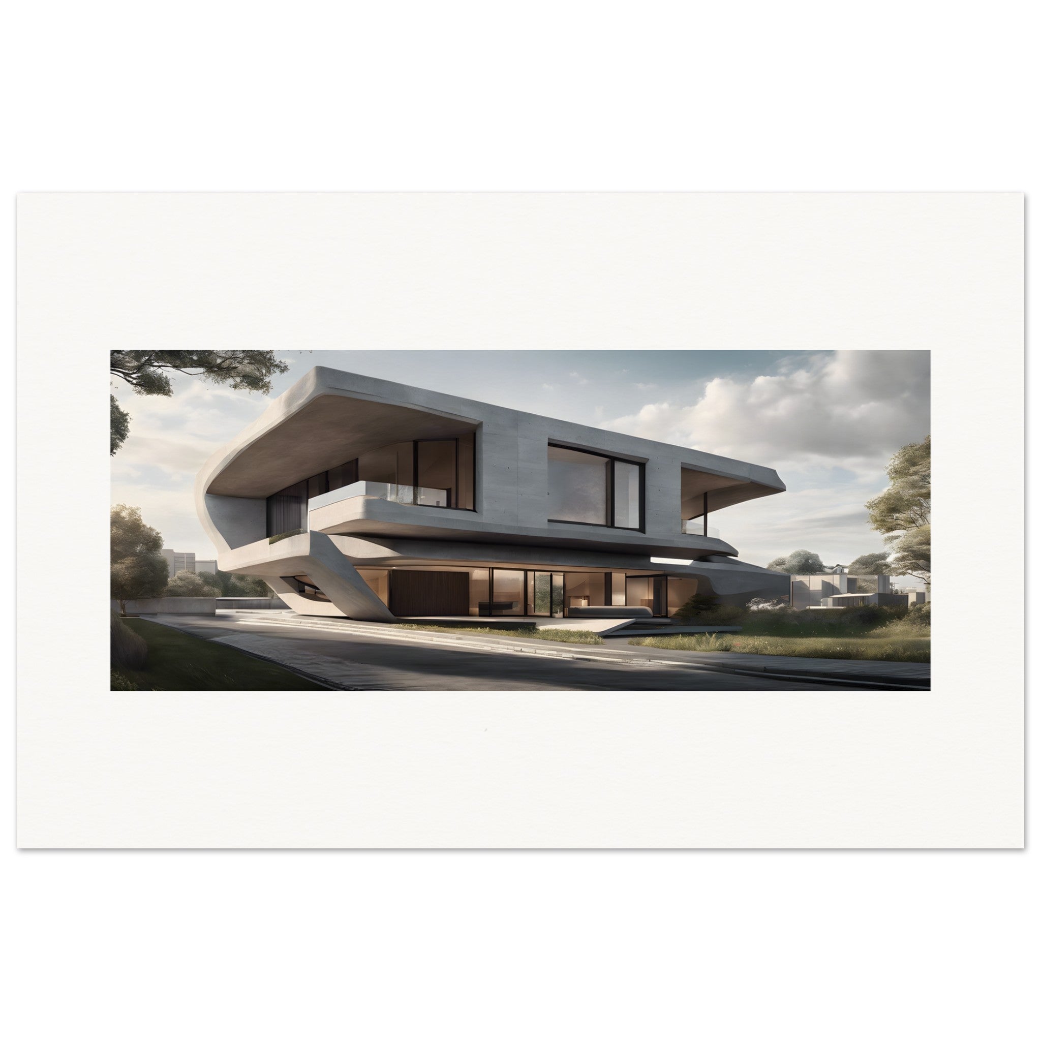 Brutalismus-Architektur, Gebäude