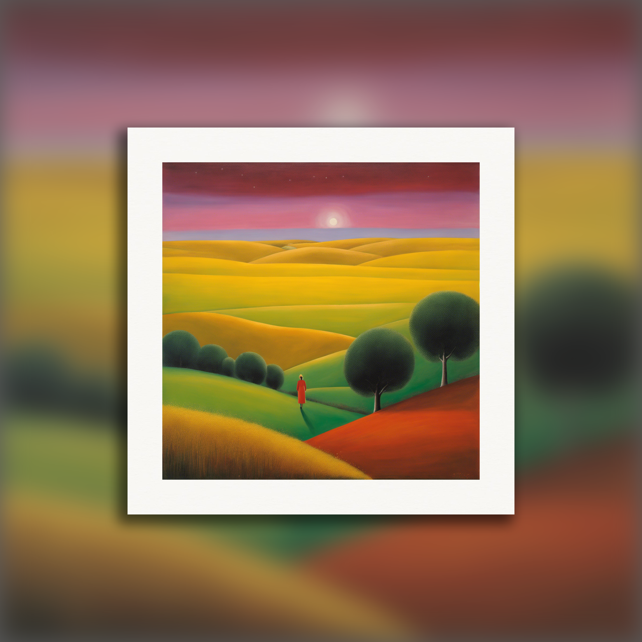 Abstrakter Expressionismus: Landgang zu Fuß