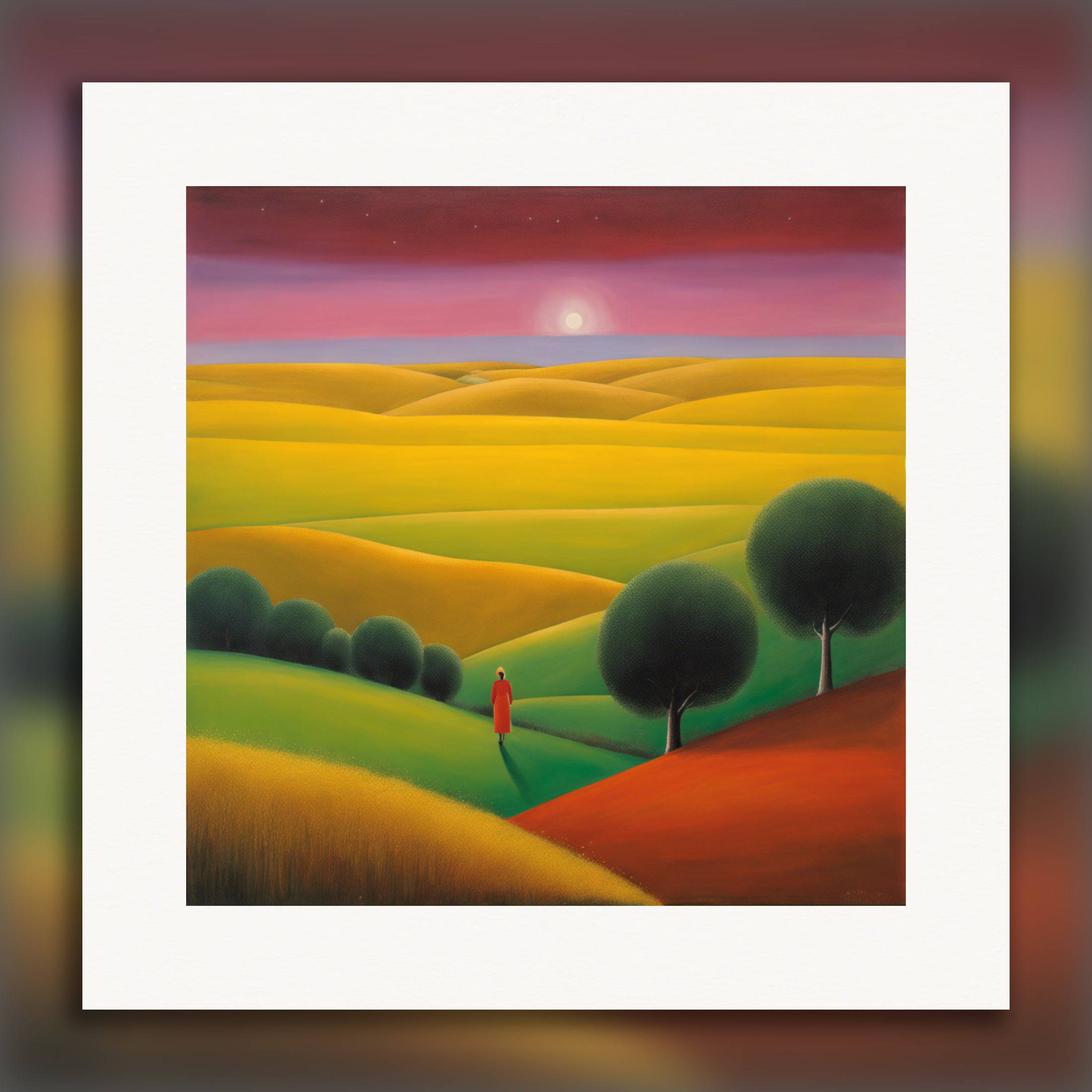 Abstrakter Expressionismus: Landgang zu Fuß