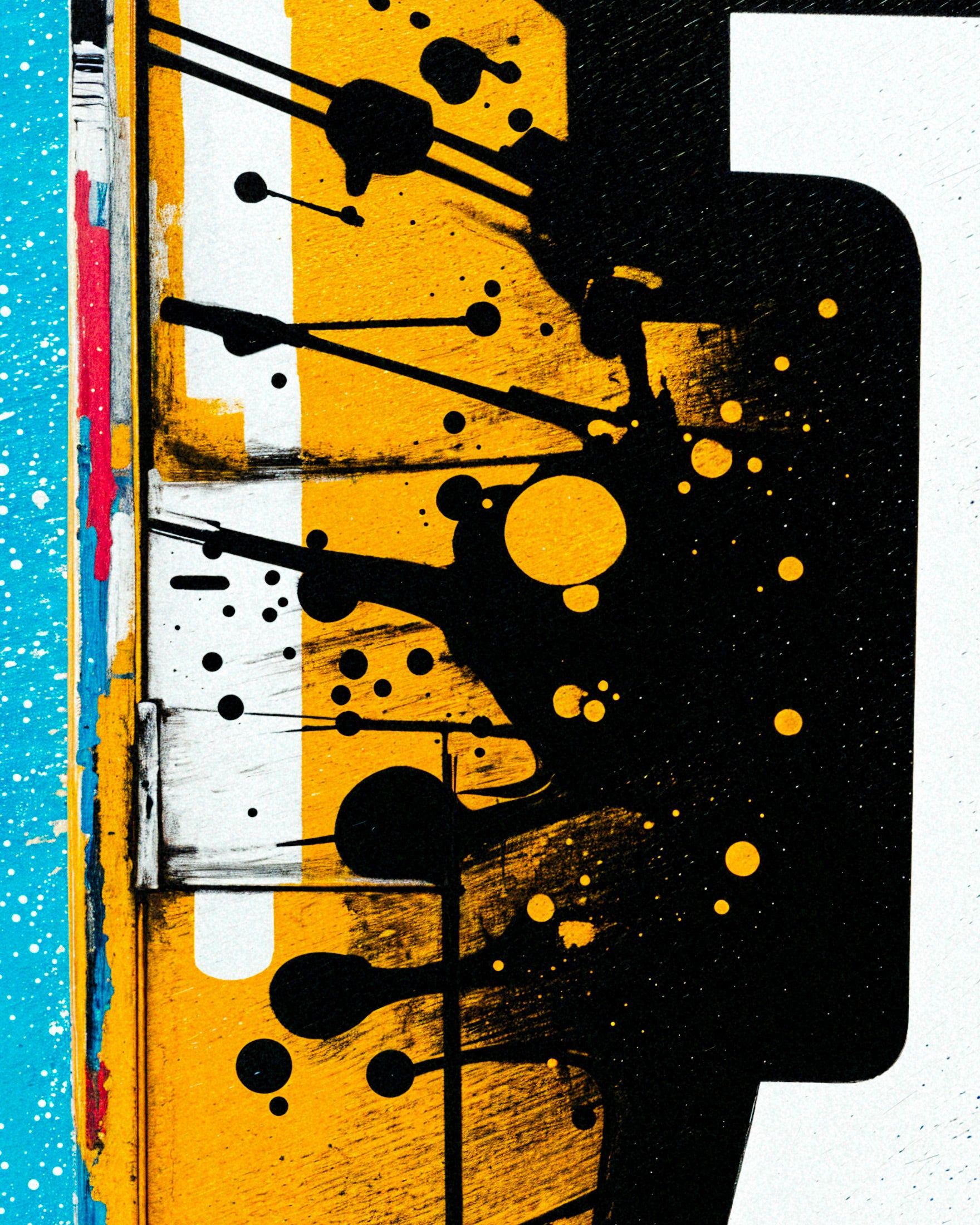 Bitcoin, Street Art Wand - Poster
