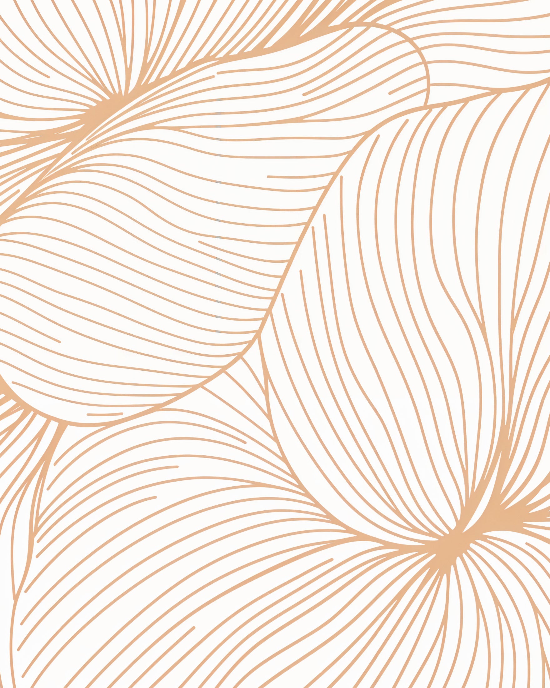 Blumenmuster, raffinierter Poster - Abstrakte Kunst - Poster