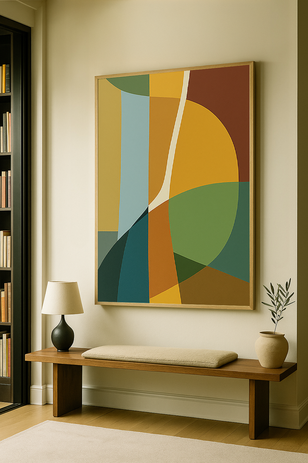 Poster of Colorful Abstract Art Print