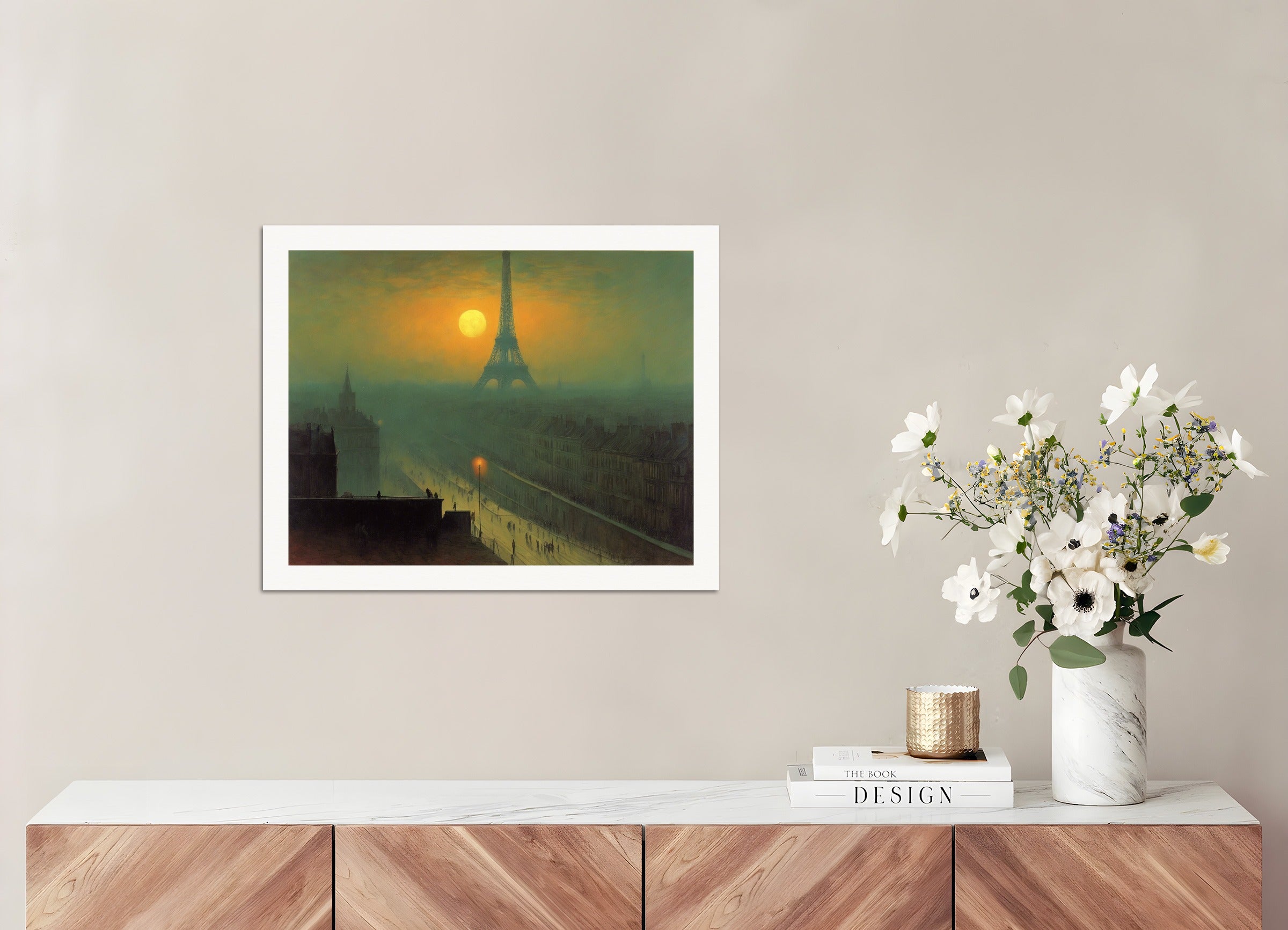 Poster: Illustration of deinforced, atmospheric, dark and mystical band illustration,