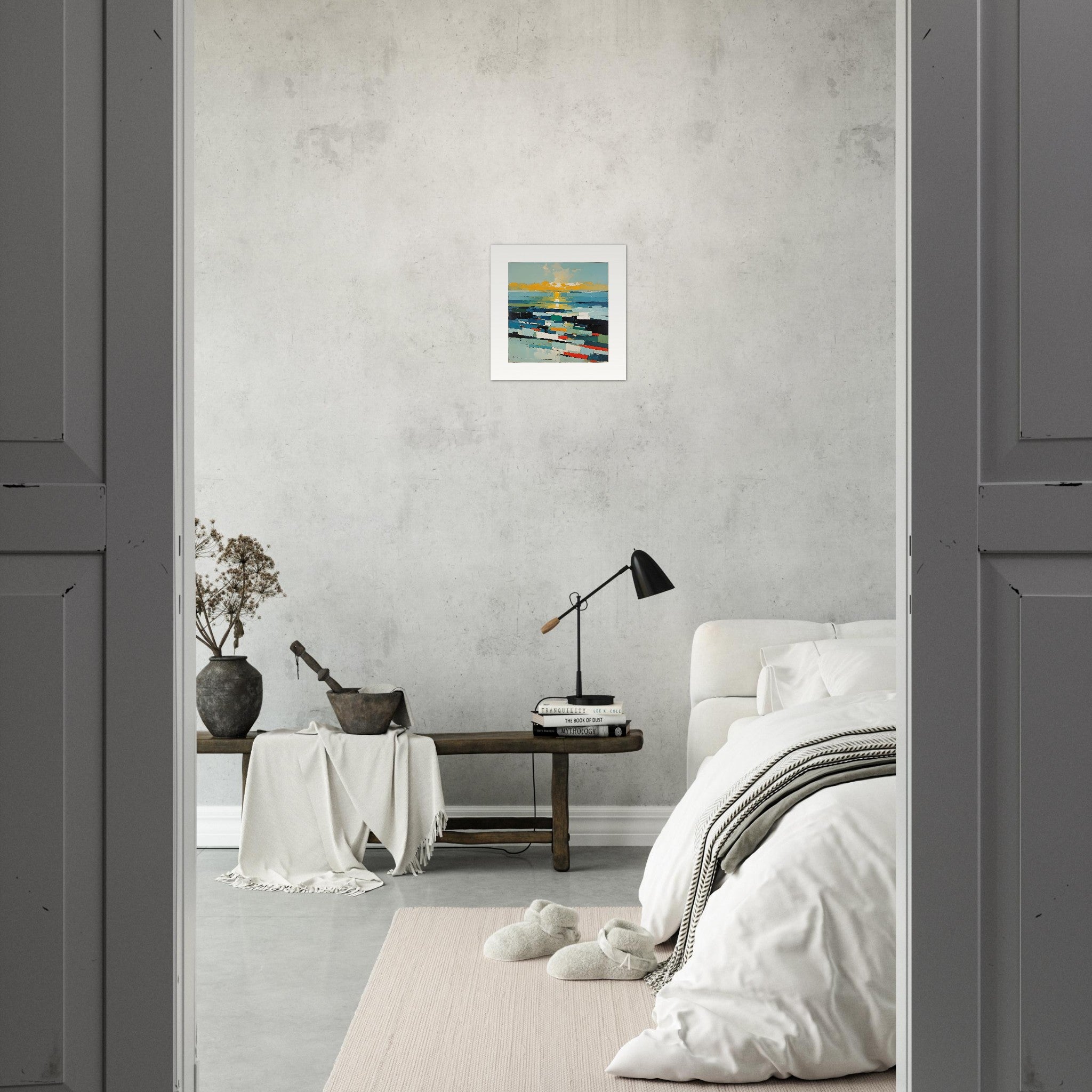 Abstrakte Kunst, Das Meer - Poster