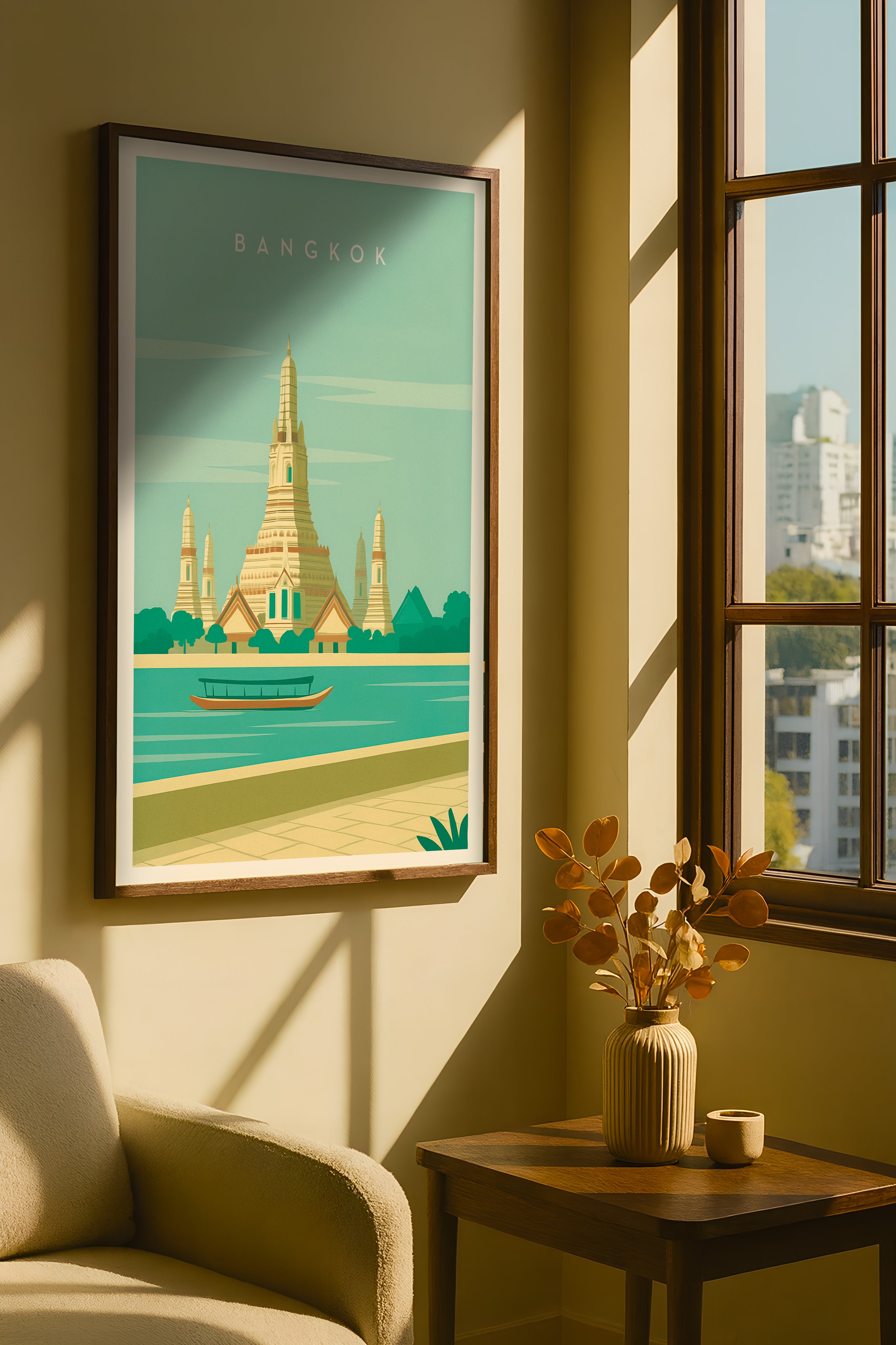 Bangkok Wandbilder Kunstdruck Poster