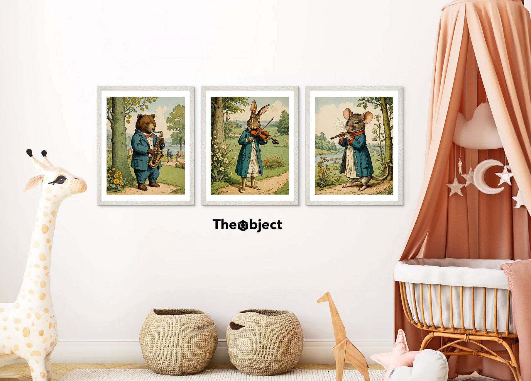 Die Truppe der tierischen Musiker - 3 posters