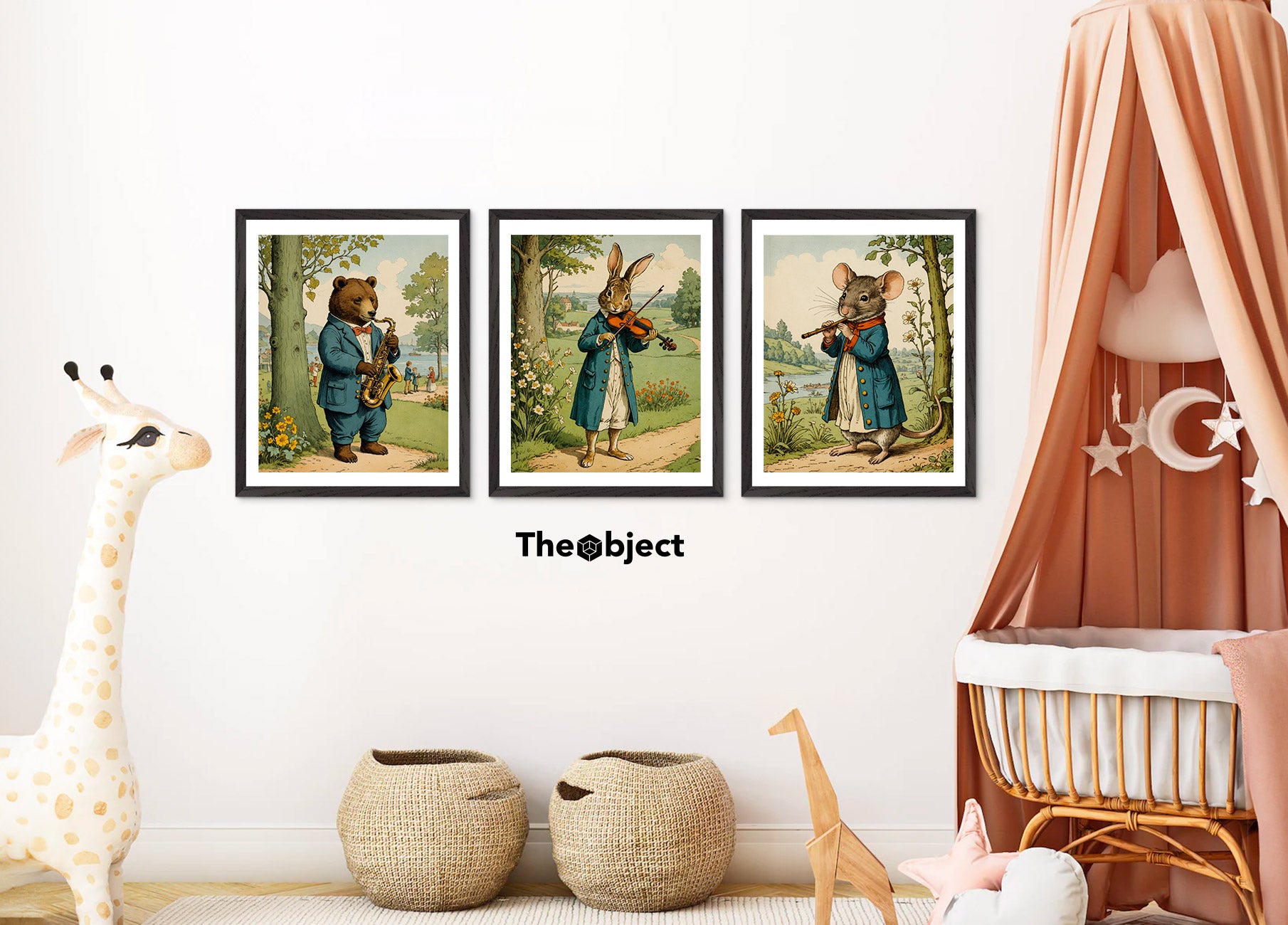 Die Truppe der tierischen Musiker - 3 posters