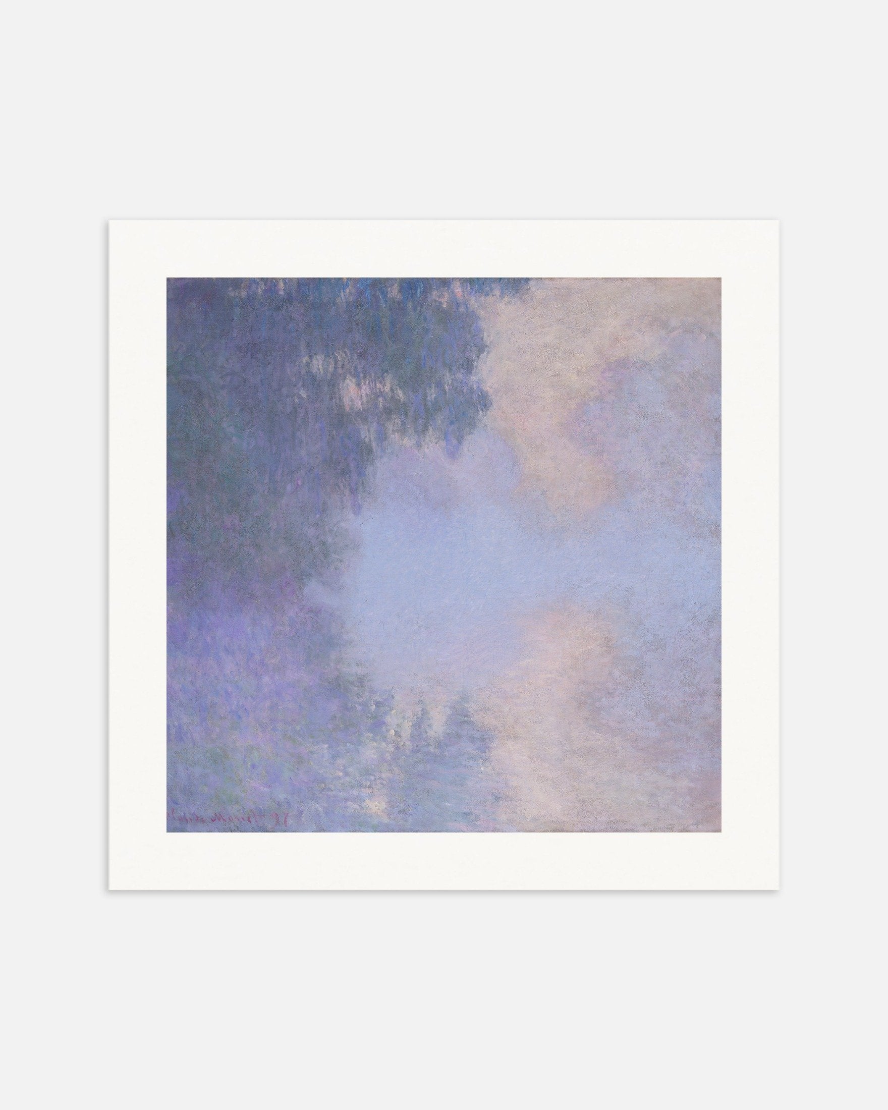 Poster of Claude Monet Branch of the Seine near Giverny, thumbnail