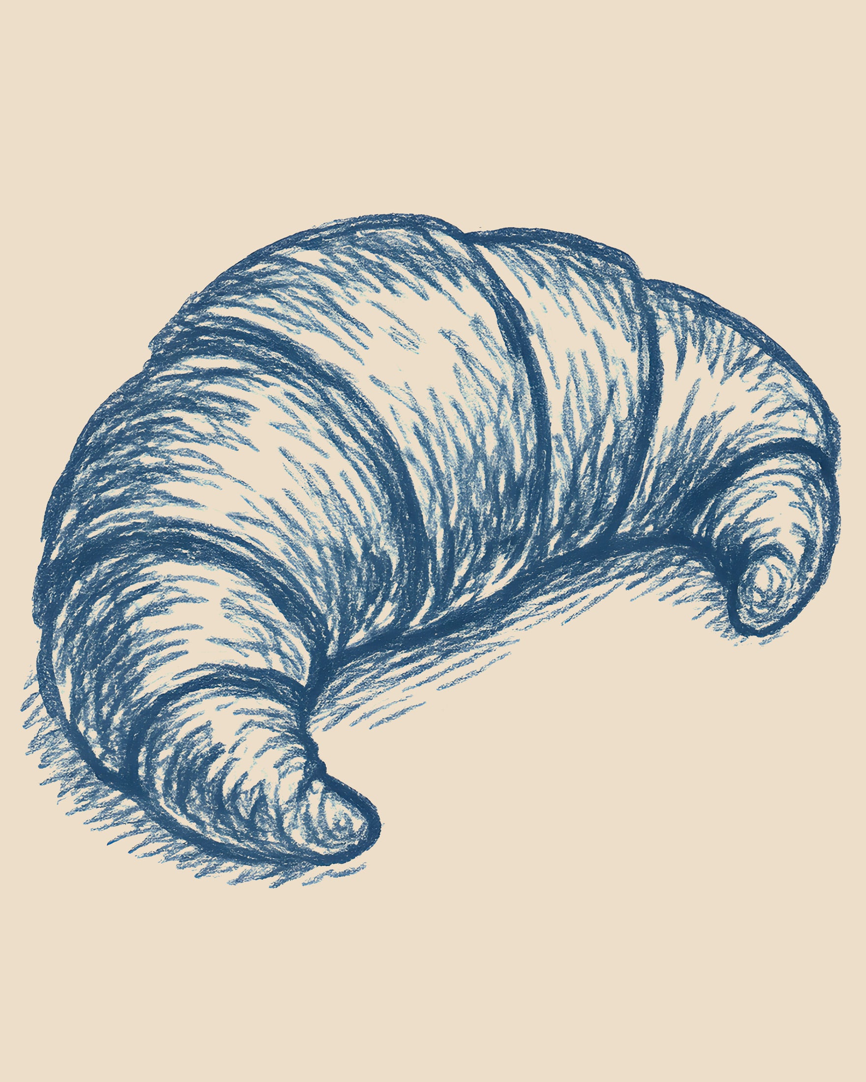 Bäckerei Poster - Croissant