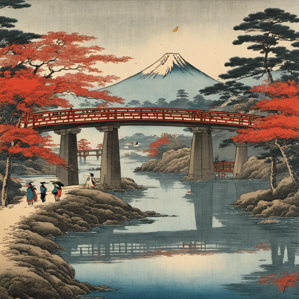 Hiroshige Flair, Fuji-Berg