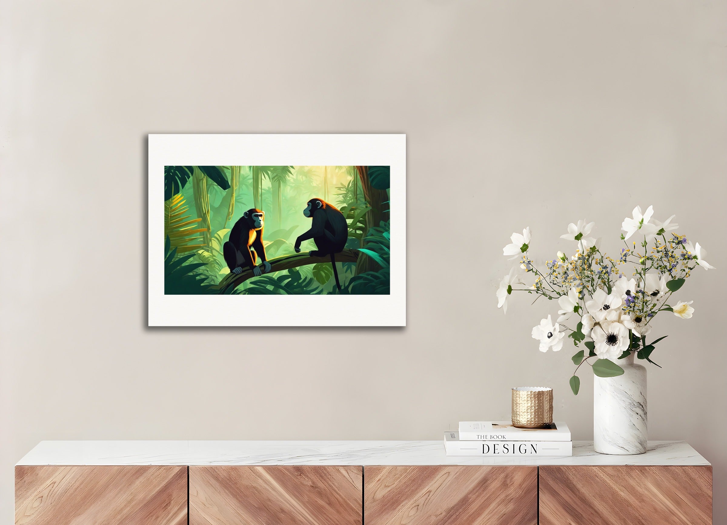 Poster: Tropical jungle,