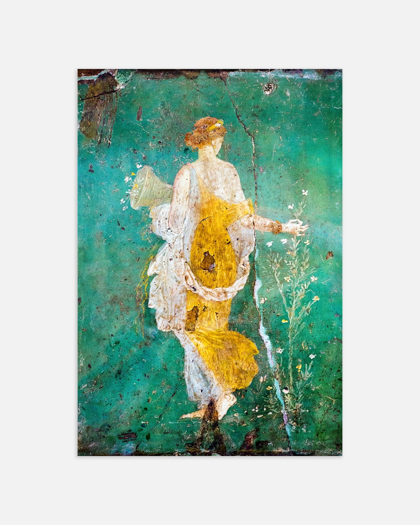 Poster of Flora Wall Fresco – Stabiae - Ancient Roman Painting, thumbnail