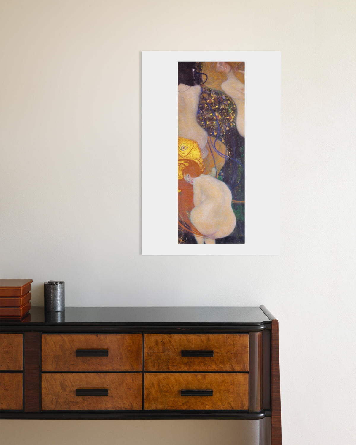 Poster Goldfische (1901–1902) von Gustav Klimt