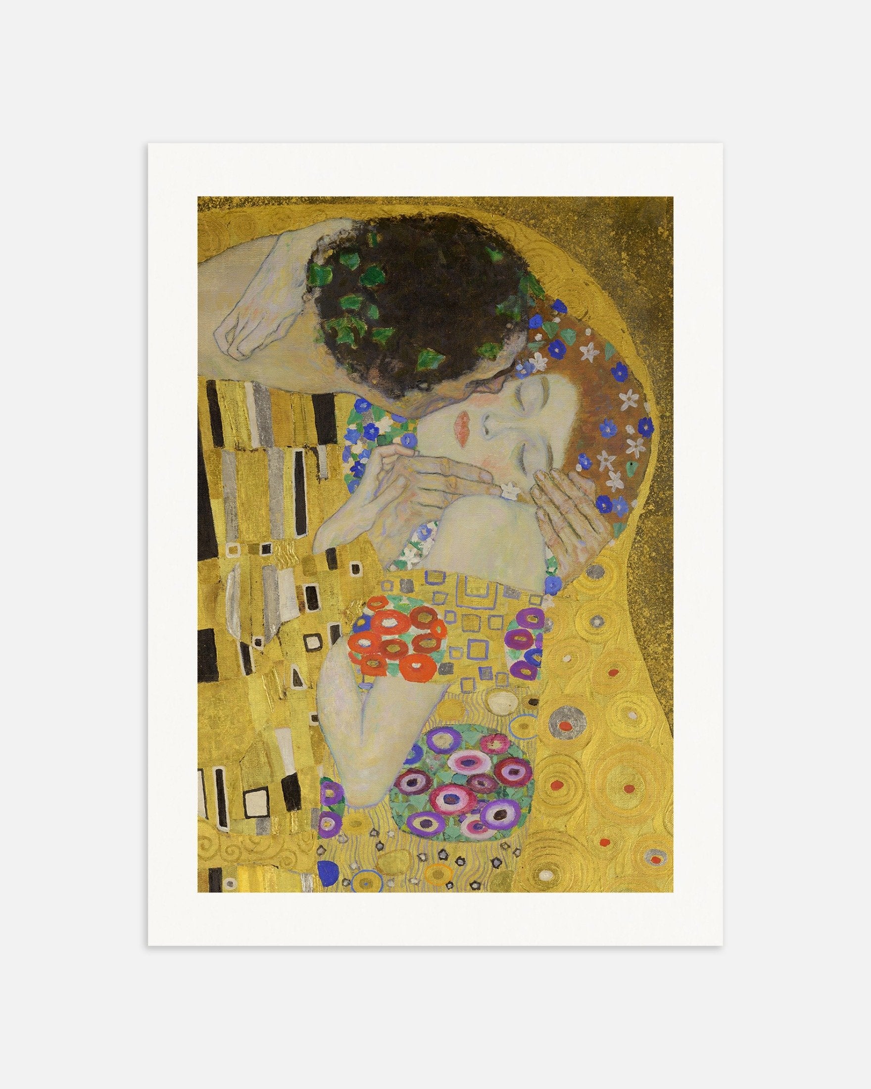 Poster of Gustav Klimt Print - The Kiss, thumbnail