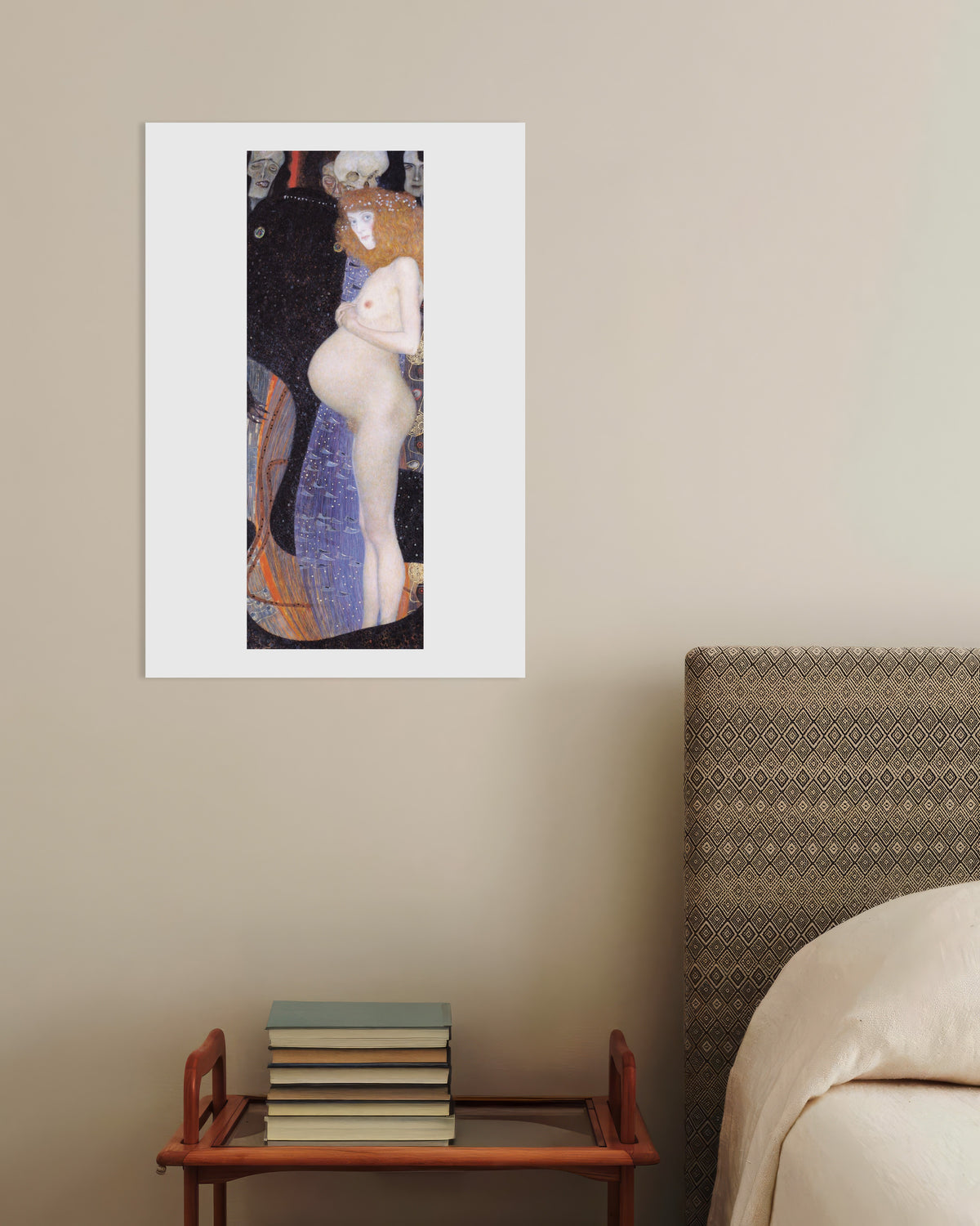 Poster Die Hoffnung I (1903) von Gustav Klimt