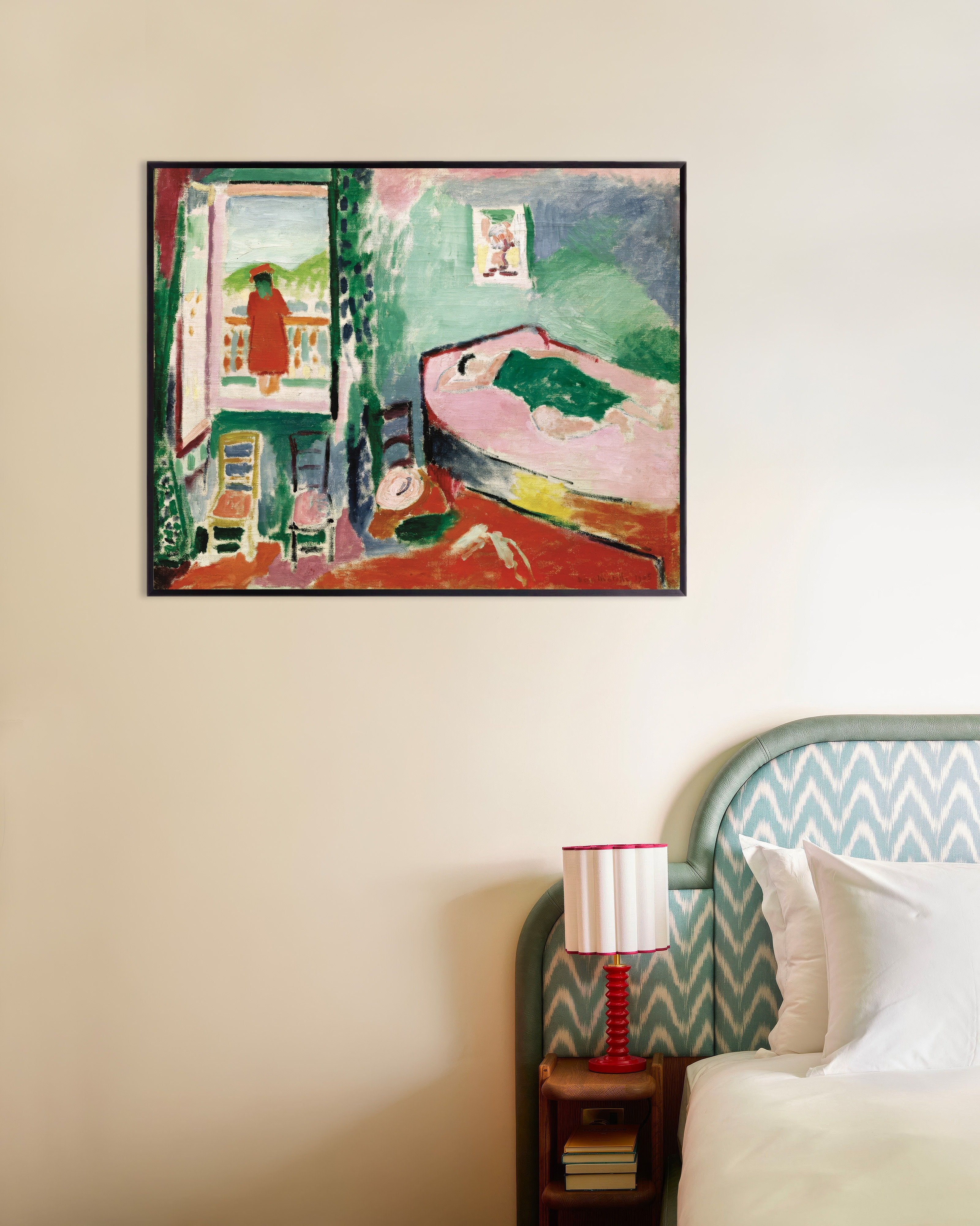 Poster of Interior at Collioure (1905) by Henri Matisse - Poster, with metal frame