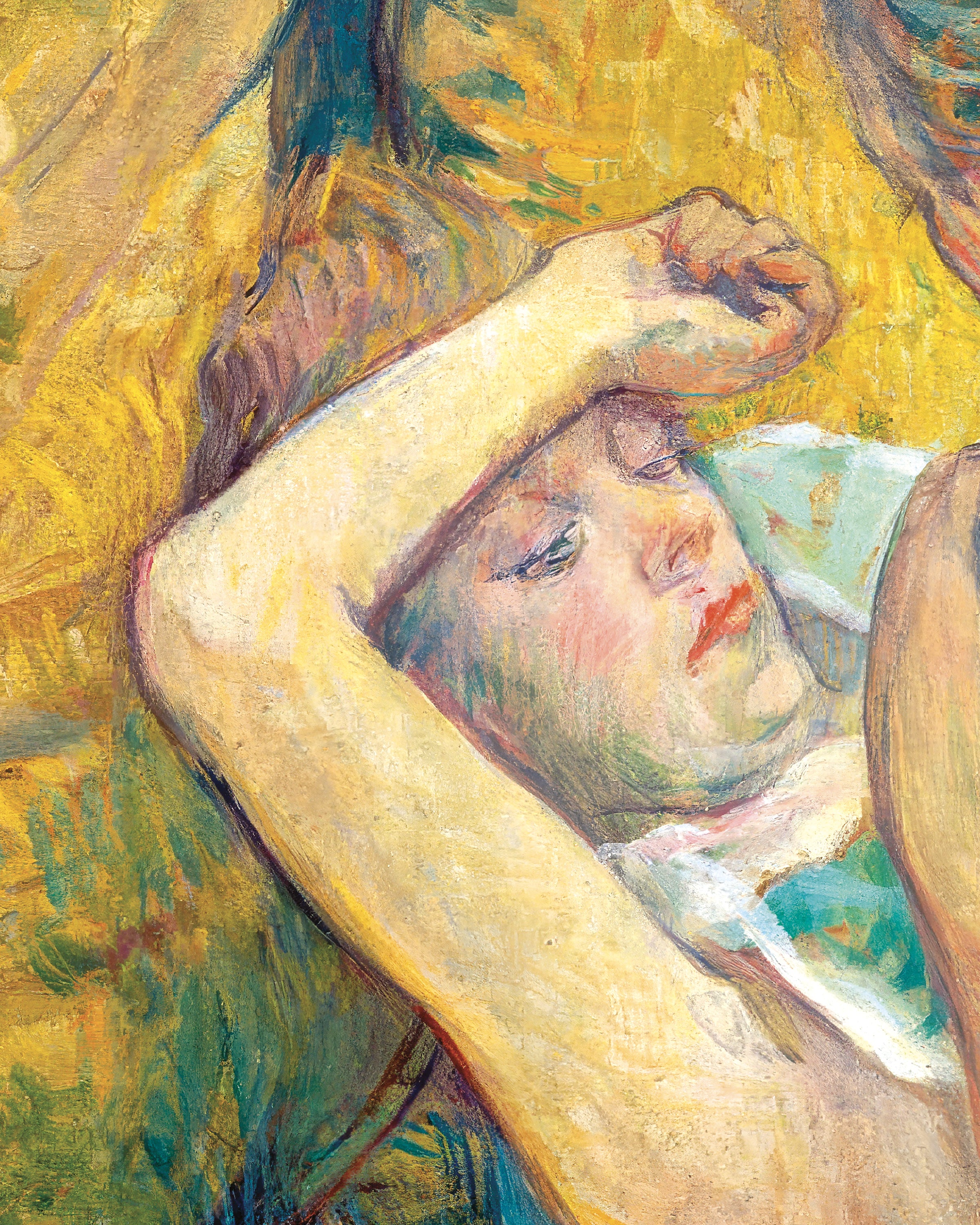 L'abandon (die zwei Freundinnen) (1895) von Henri de Toulouse-Lautrec Poster
