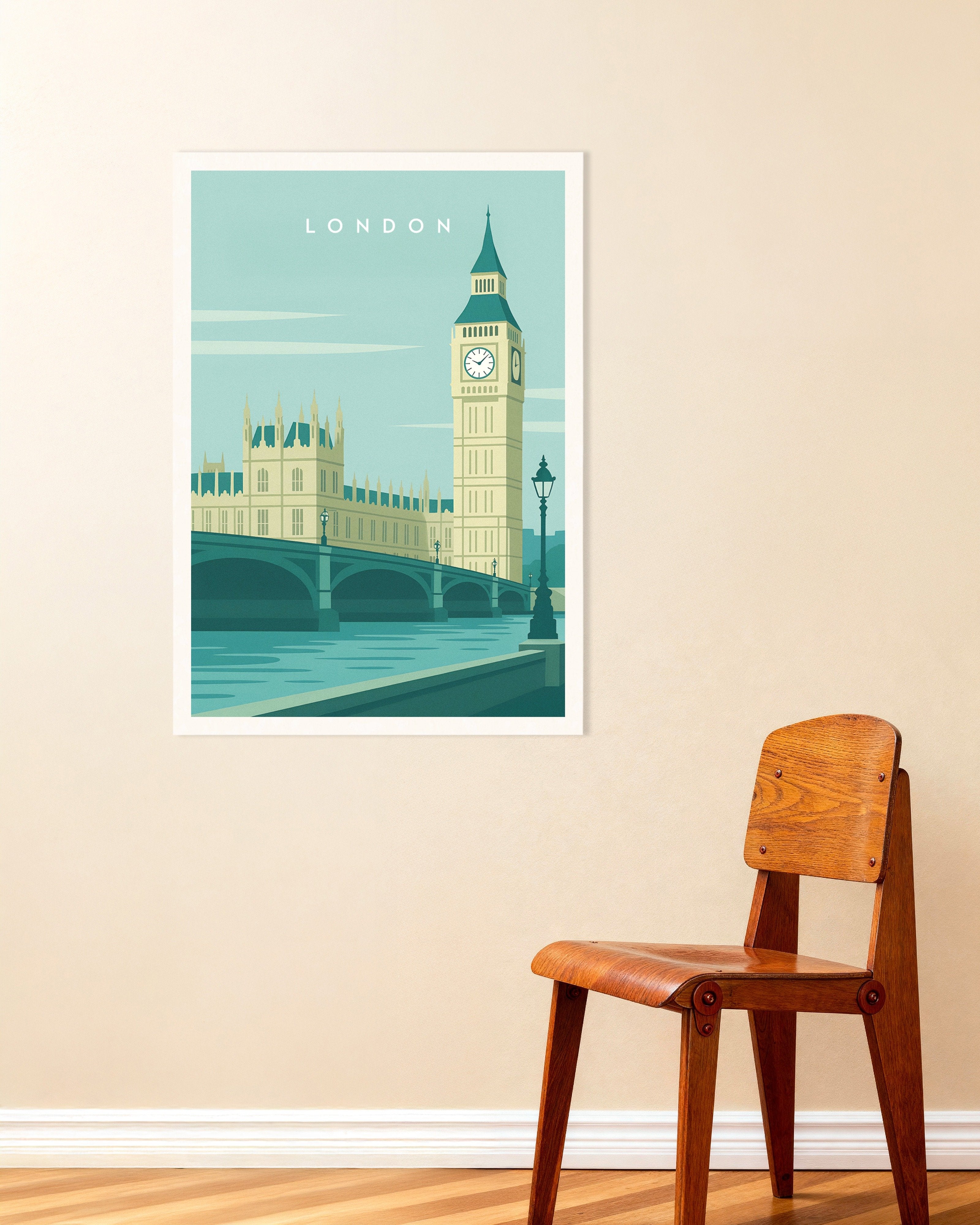 Poster of London Big Ben Wall Art Print