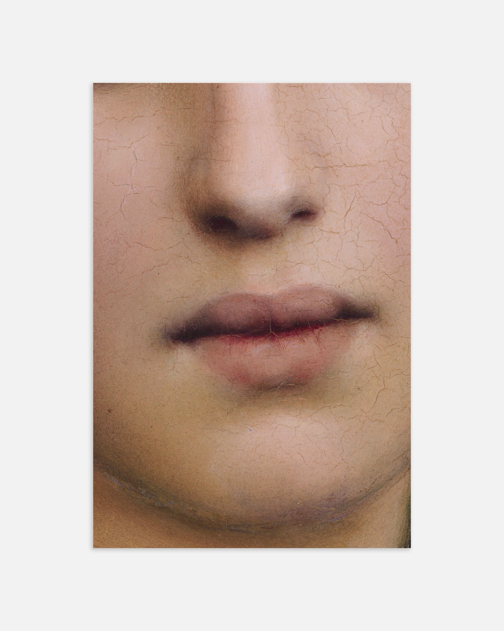 Poster of Louis Janmot "Fleur des Champs" Lips Detail - Fine Art Print, thumbnail