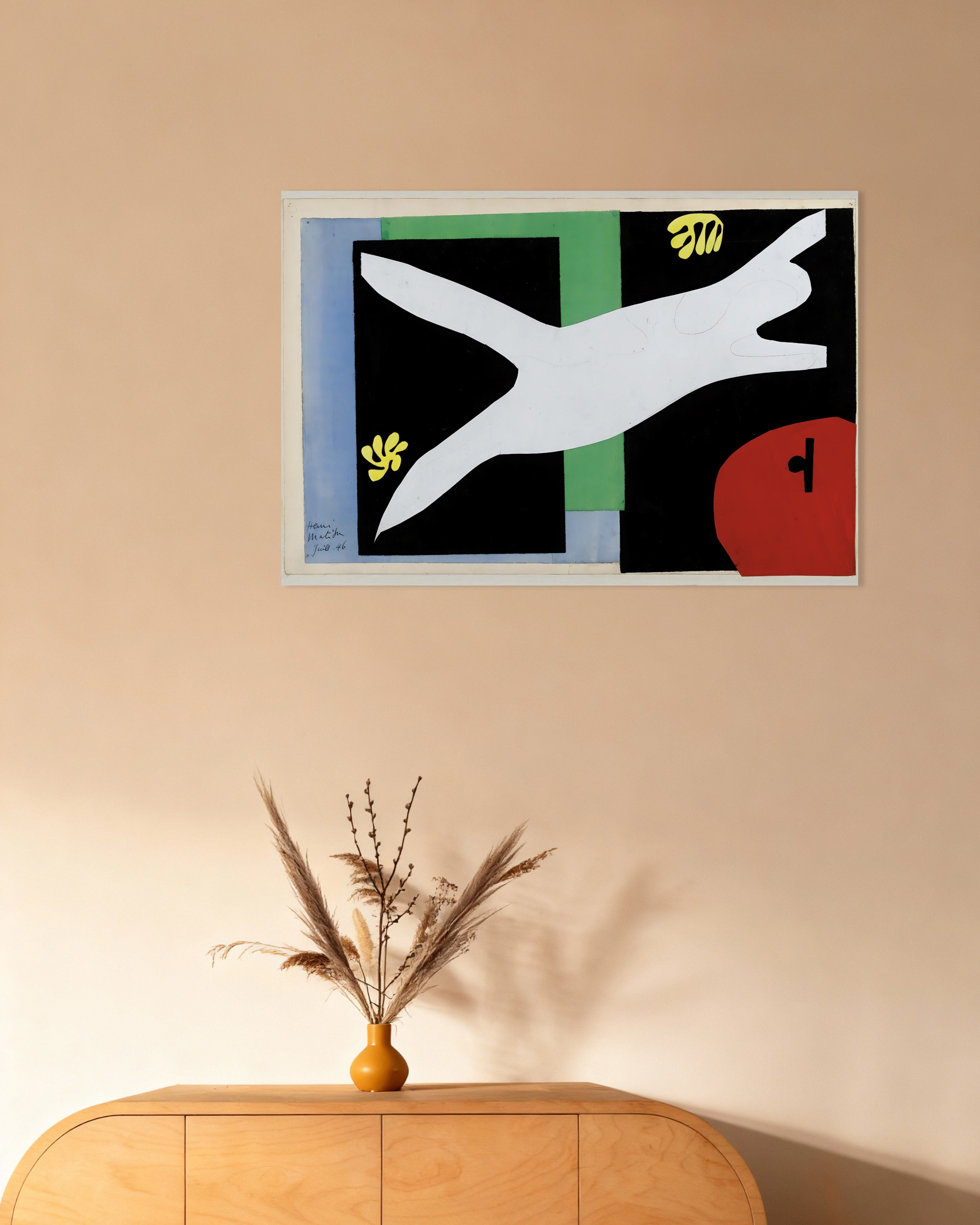 Poster of Matisse: La Nageuse dans l’Aquarium, 1946