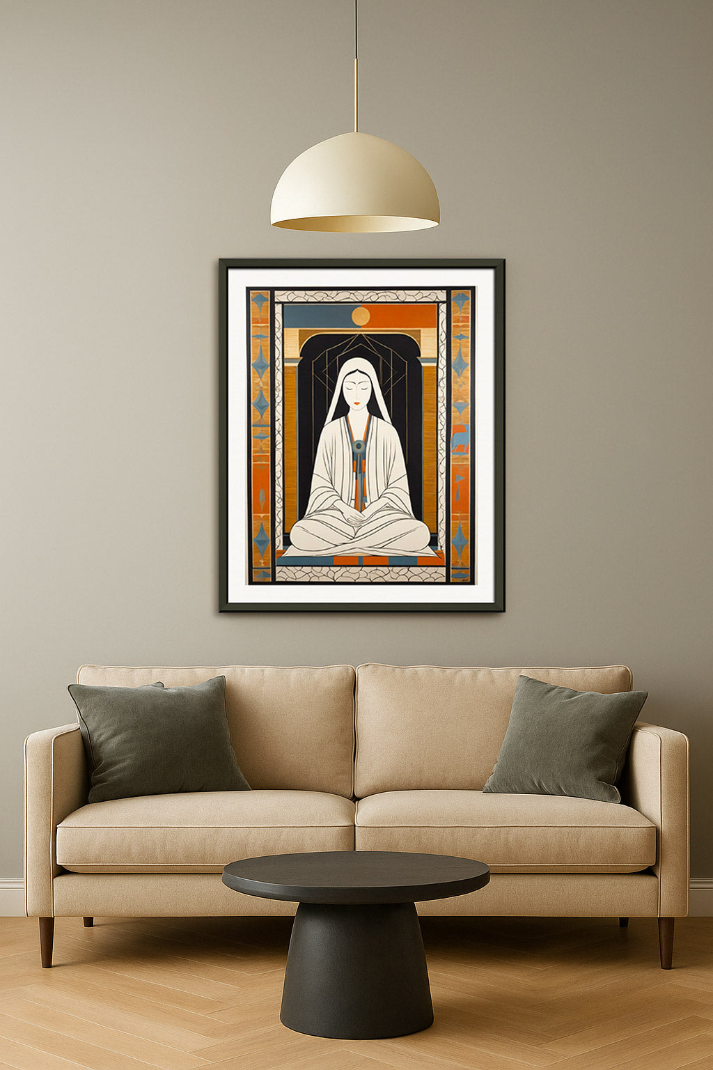 Traumhafte und transzendente Malerei - poster