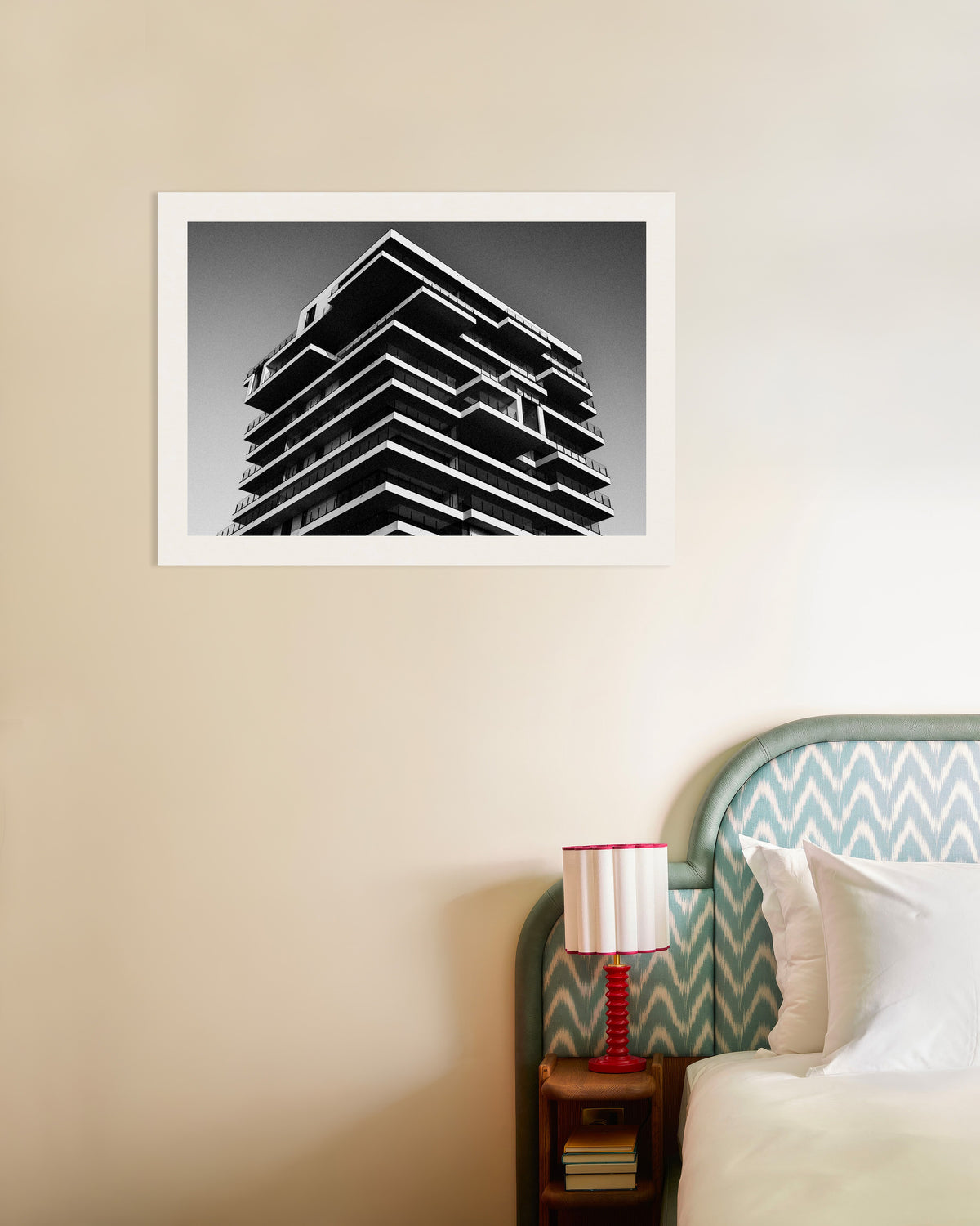 Poster „Turm aus gestapelten Etagen“