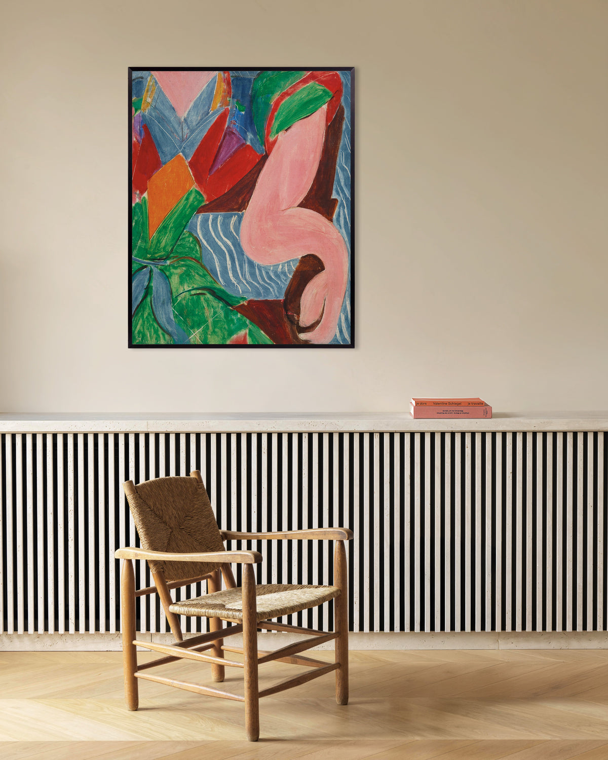 Poster Der Arm (1938) von Henri Matisse mit Metallrahmen