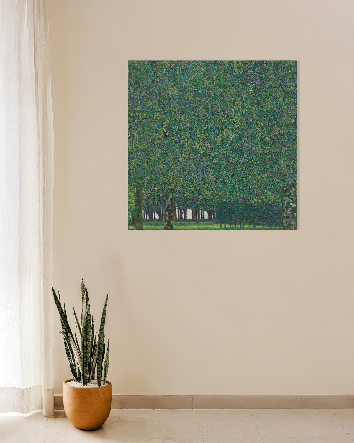 Poster Der Park (um 1910–1911) von Gustav Klimt