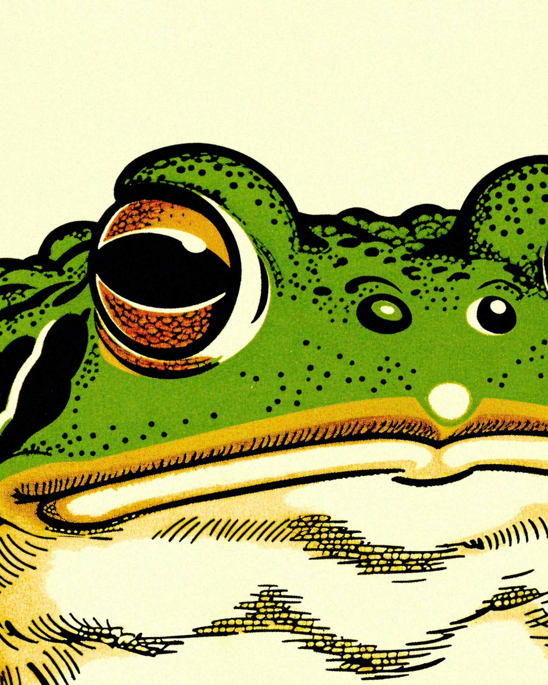 Japanische Kröte 01 - posters