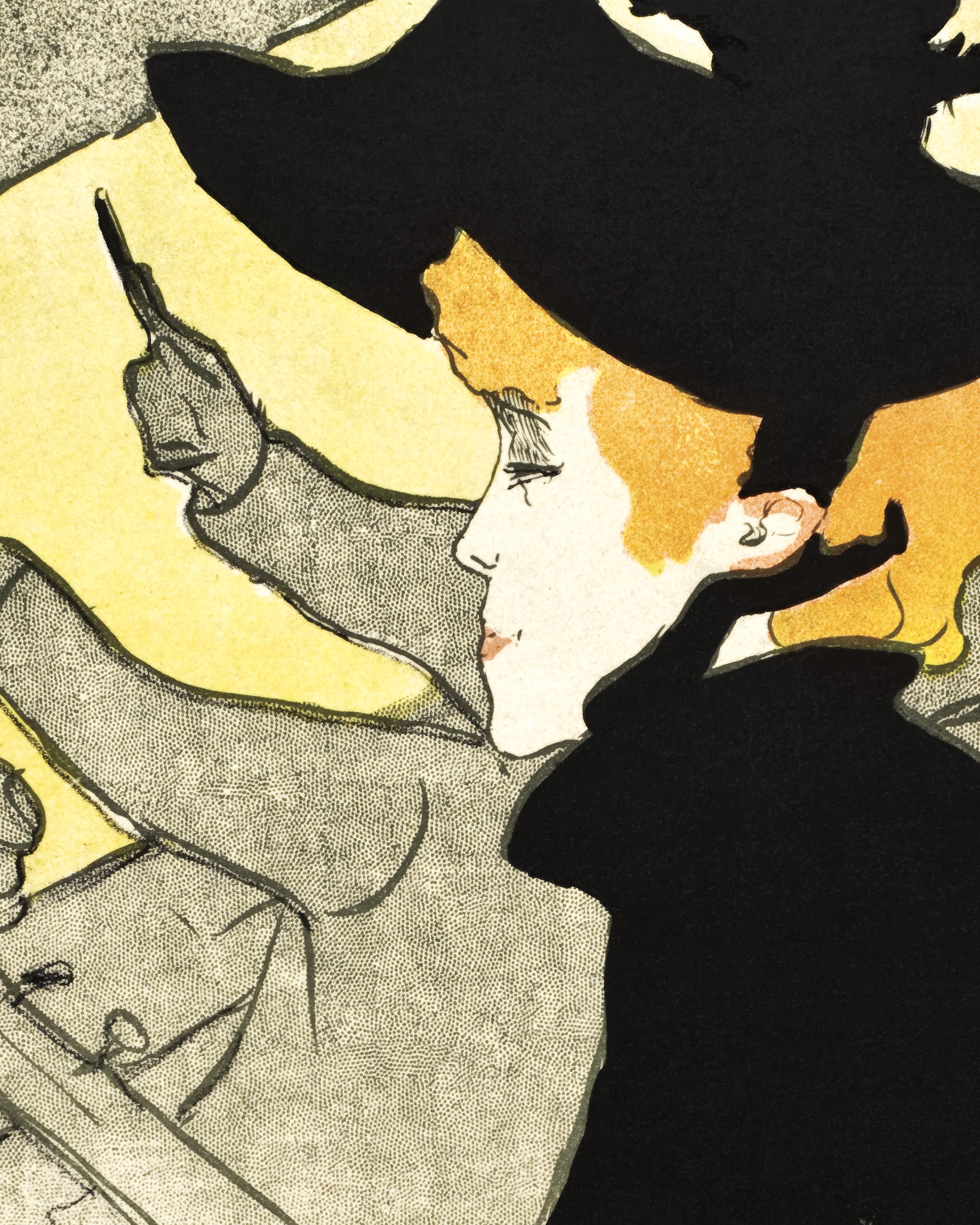 <div>Divan Japonais (ca. 1892–1893) von Henri de Toulouse-Lautrec Poster</div>
