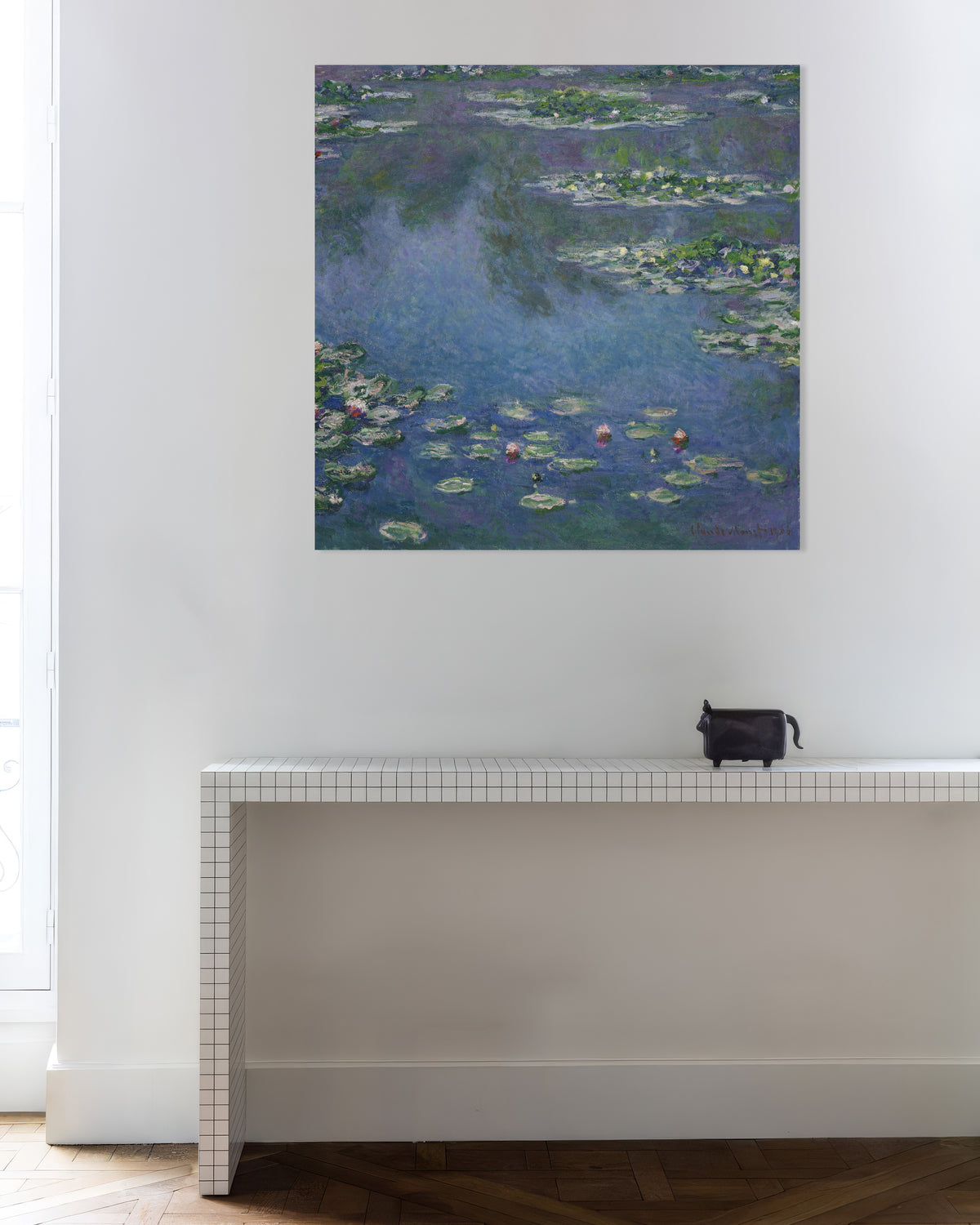 Poster Seerosen (1906) von Claude Monet