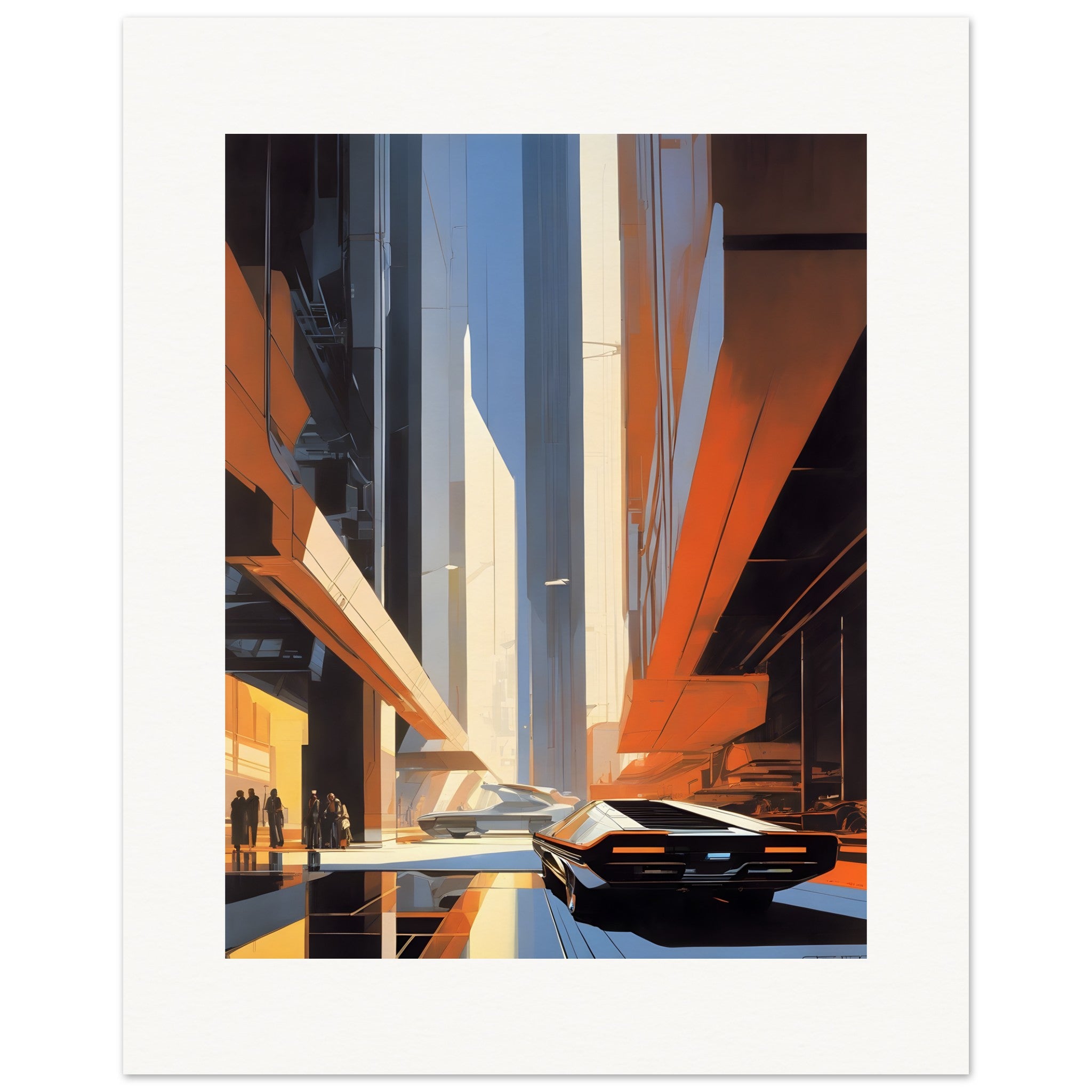 Zukunftsweisendes amerikanisches Industriedesign - Poster