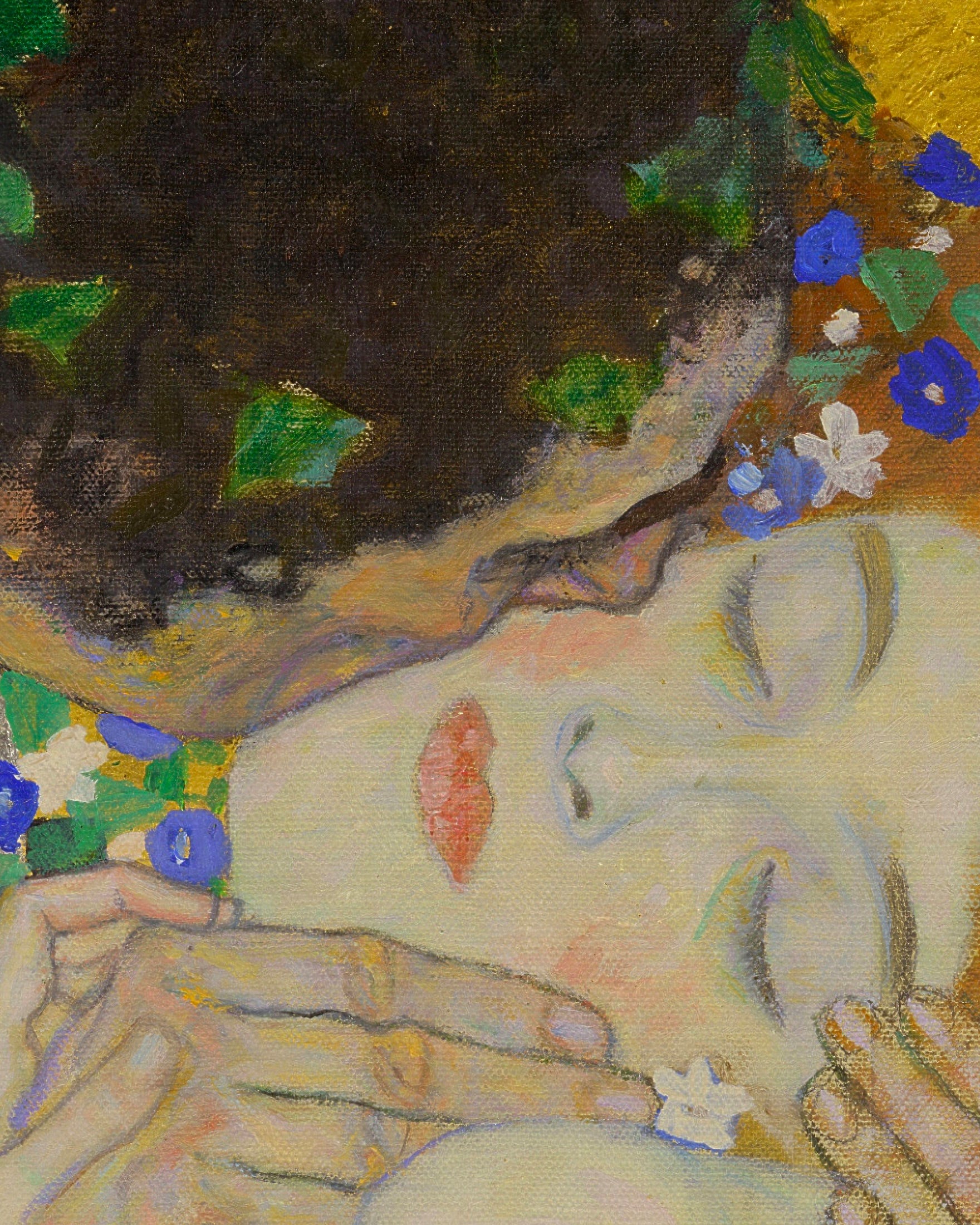 Gustav Klimt - Der Kuss - Druck