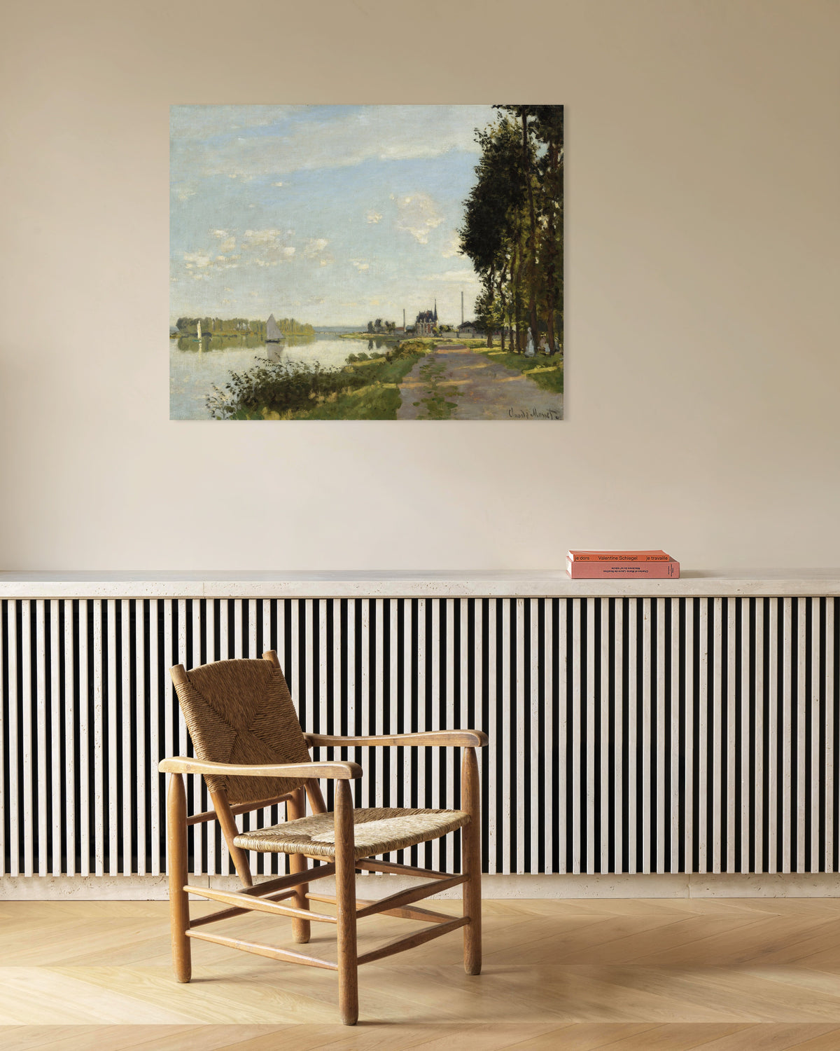 Poster Argenteuil (um 1872) von Claude Monet