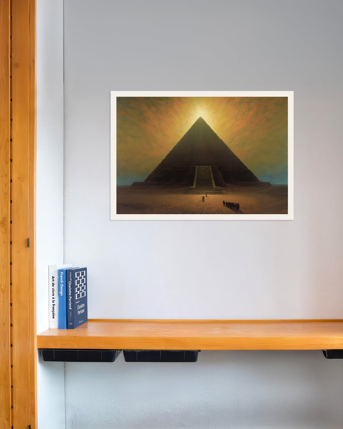 Poster „Stimmungsvoll, düster und mystisch: Die Große Pyramide“