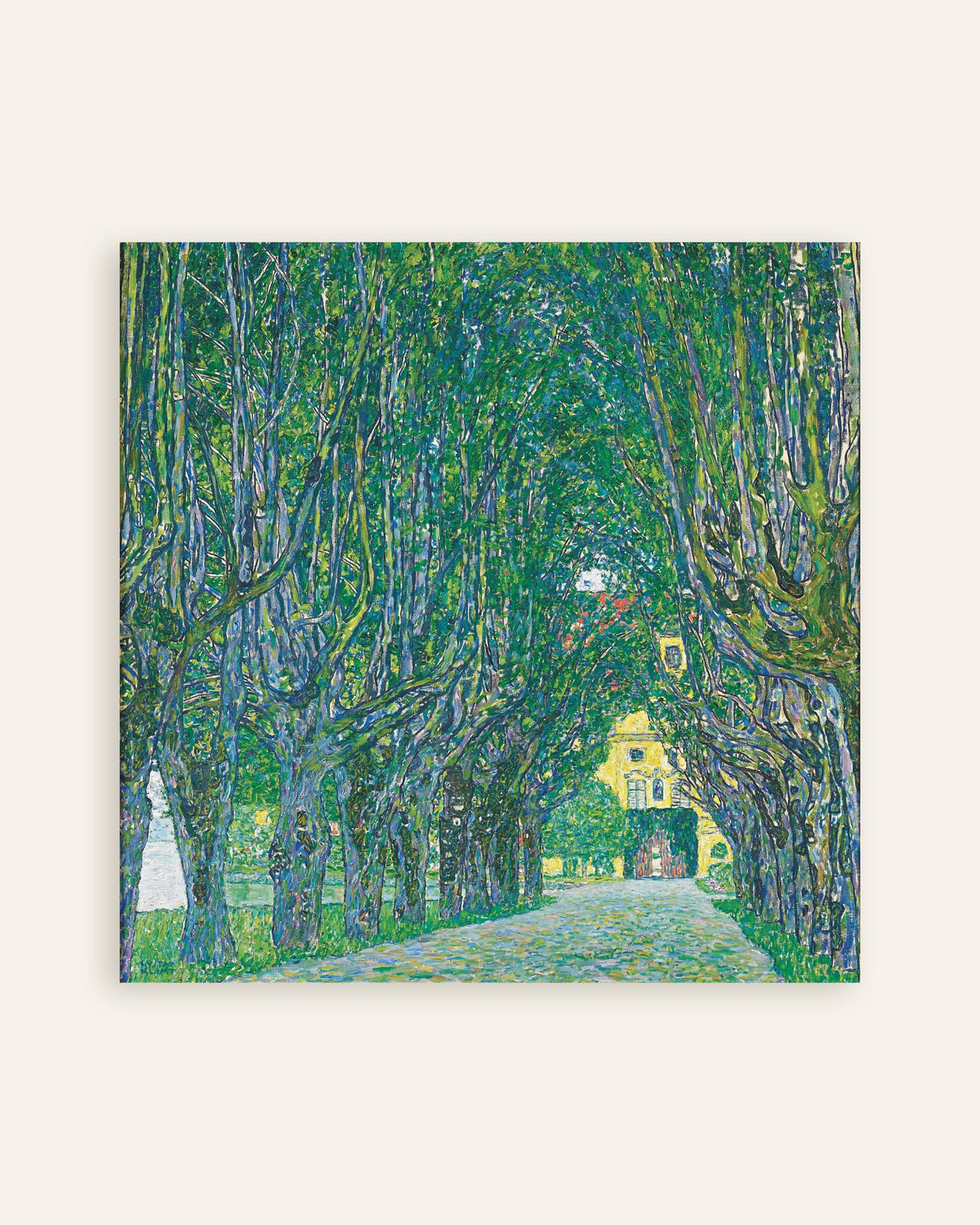 Poster Allee zum Schloss Kammer (1912) von Gustav Klimt, Vorschaubild