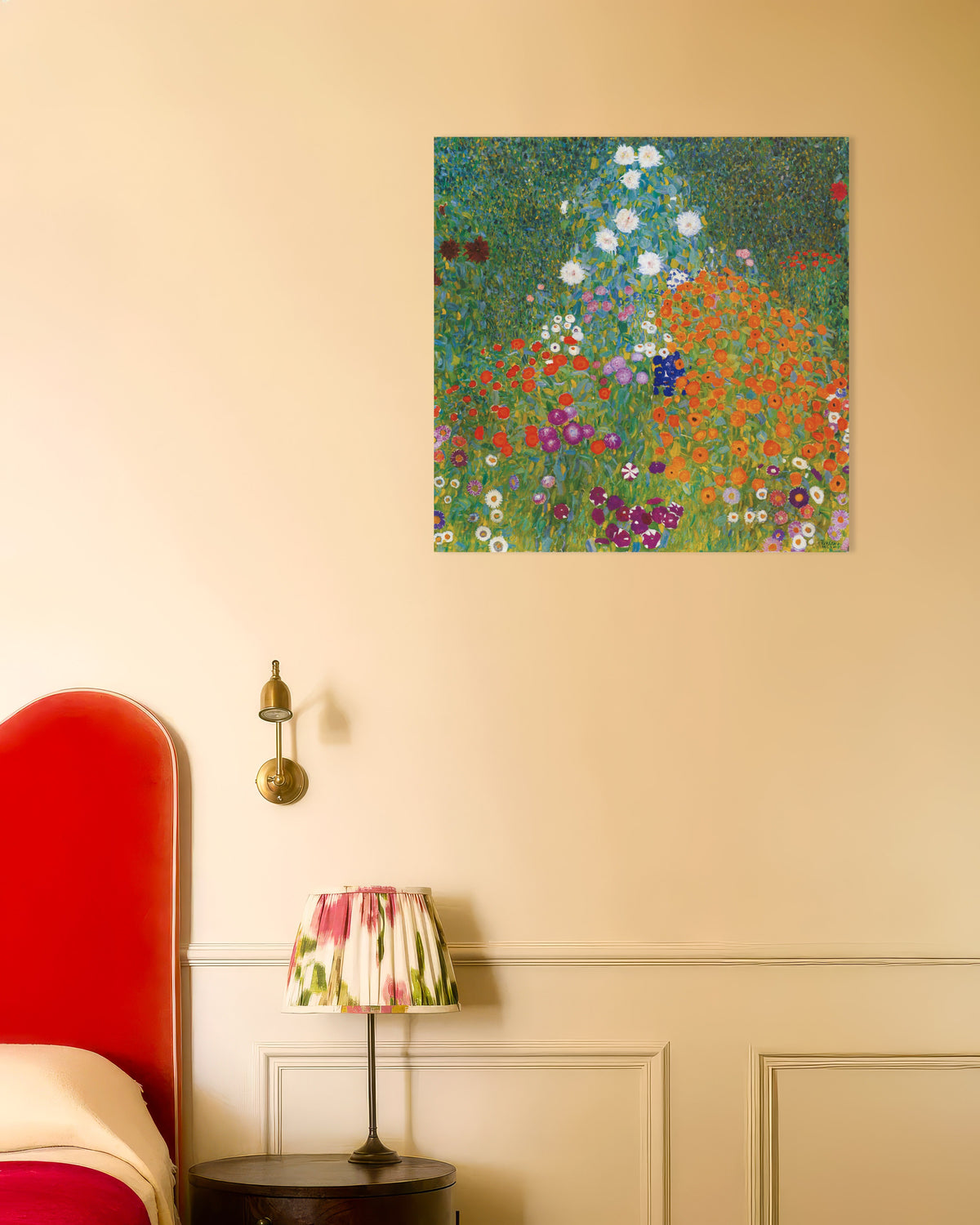Poster Bauerngarten (1905–1907) von Gustav Klimt