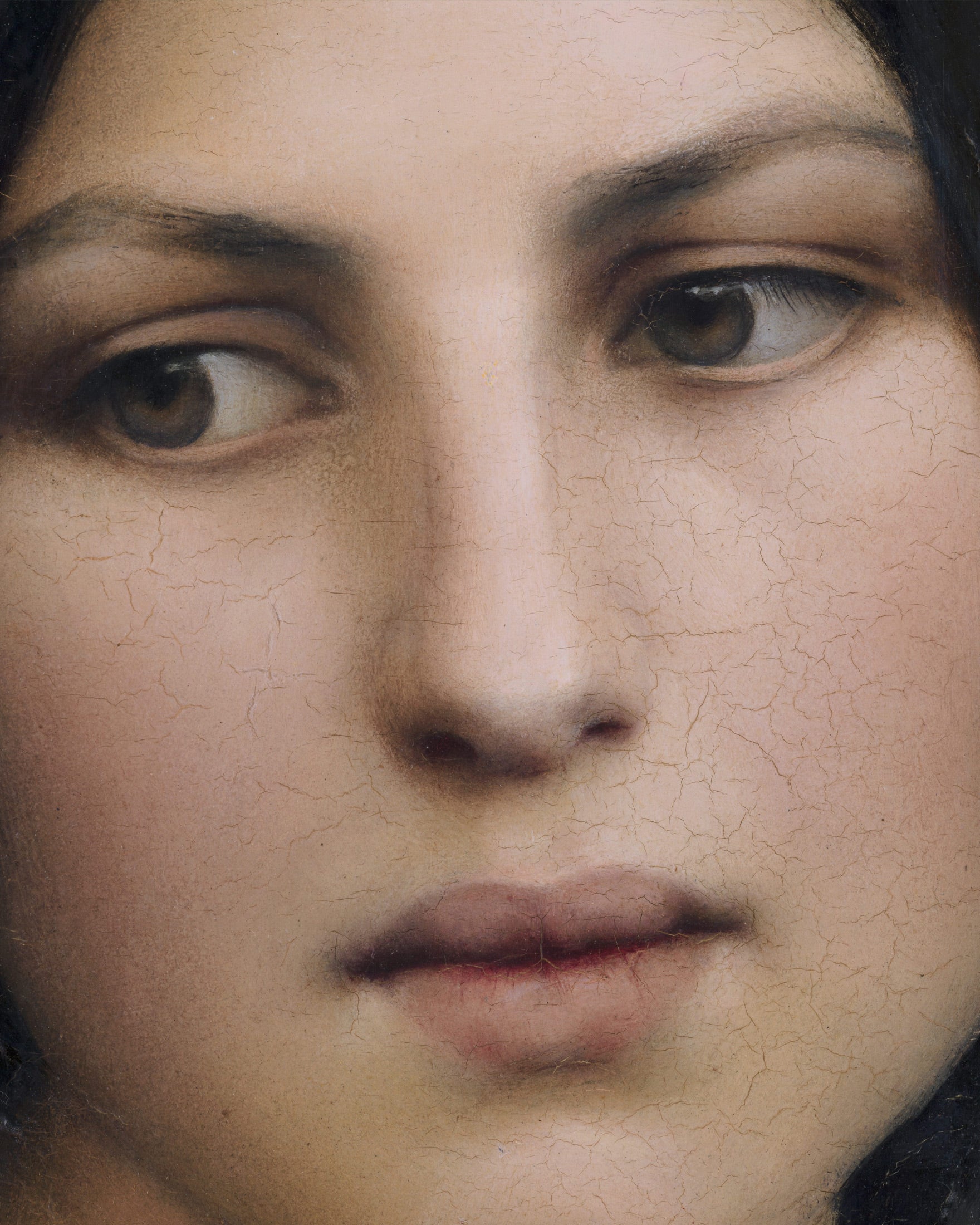 Louis Janmot „Fleur des Champs“ Porträt Detail Poster