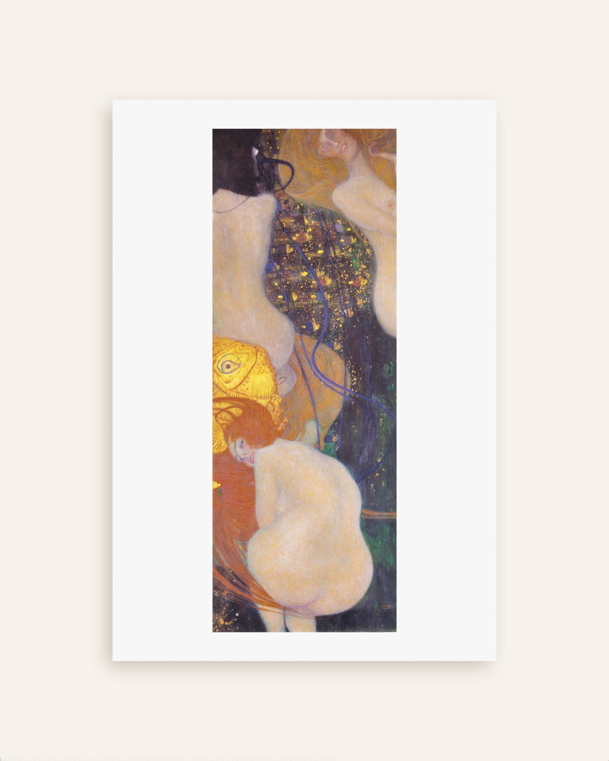 Poster Goldfische (1901–1902) von Gustav Klimt, Vorschaubild