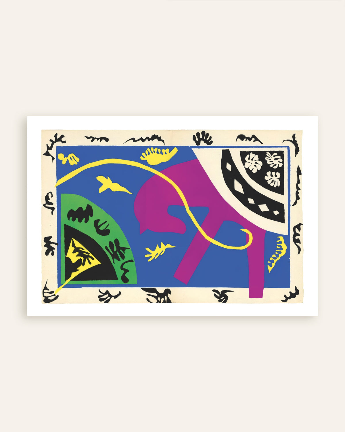 Poster Pferd, Reiter und Clown (Jazz, 1947) von Henri Matisse, Miniaturansicht