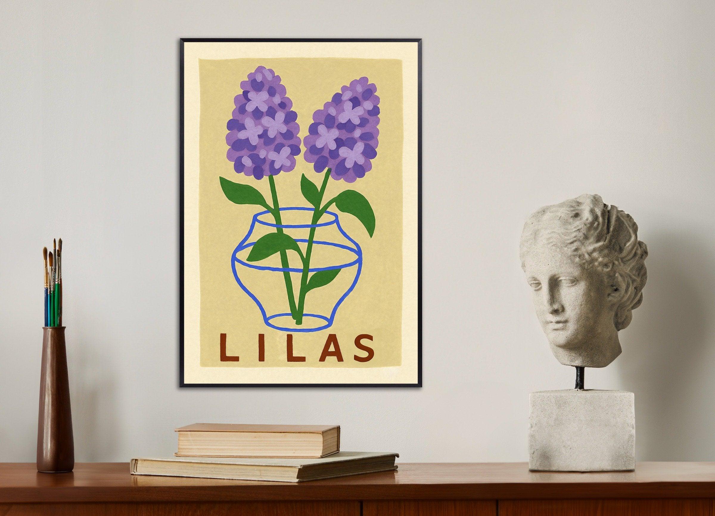 Flieder Plakat