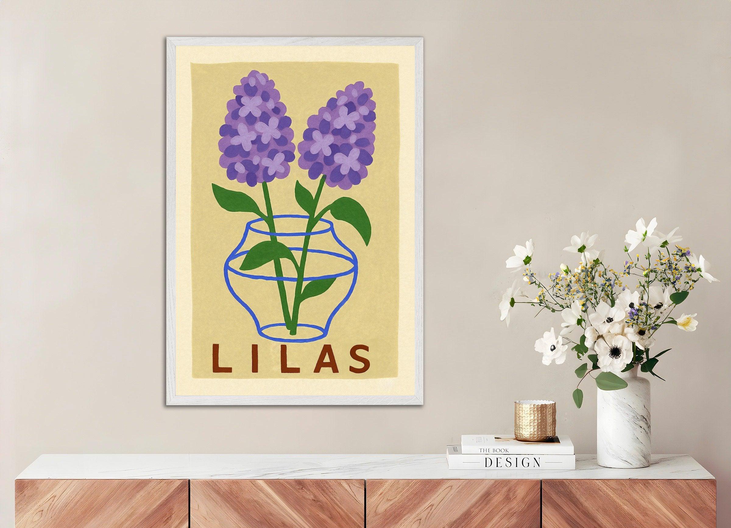 Flieder Plakat
