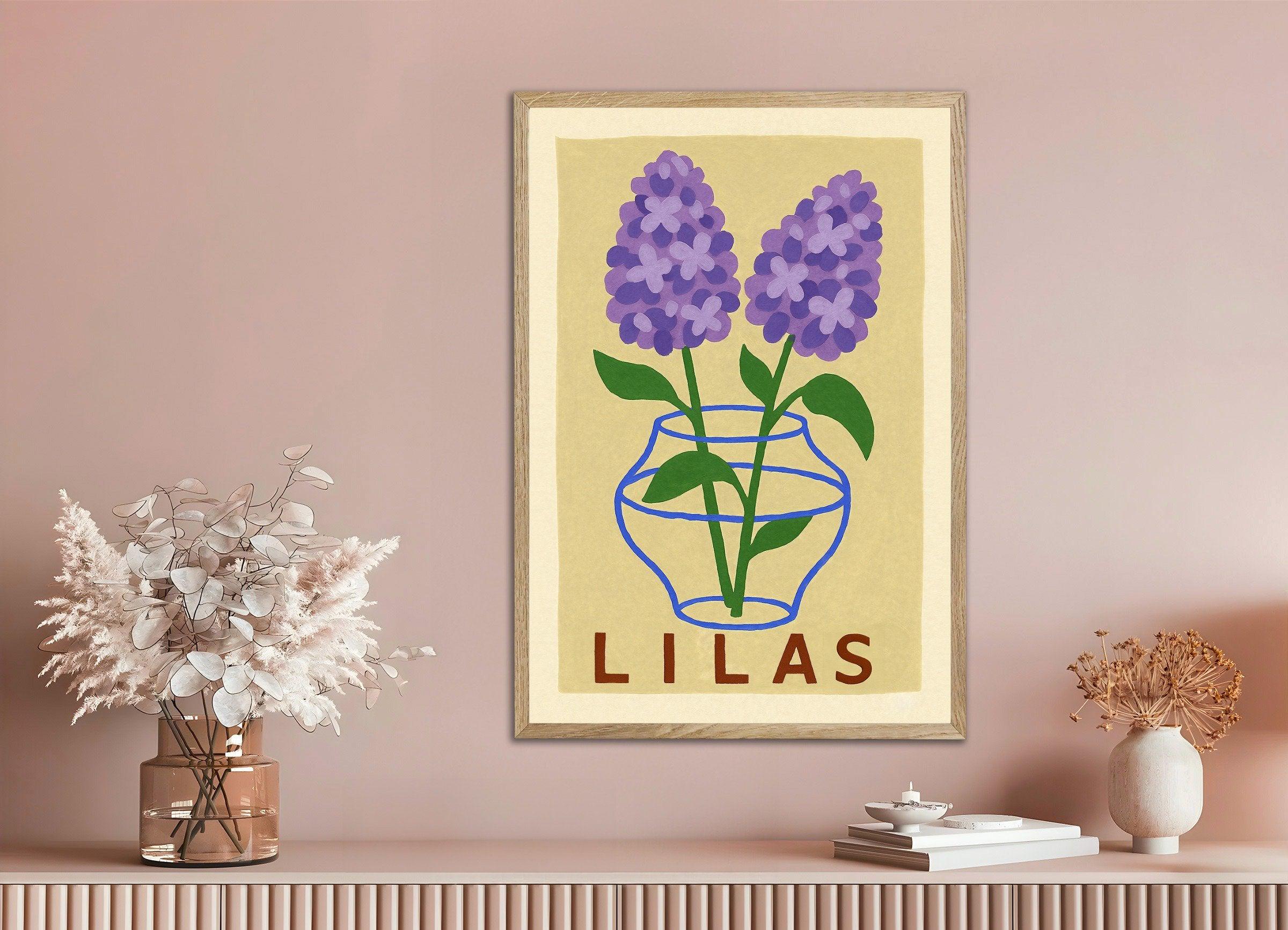 Flieder Plakat