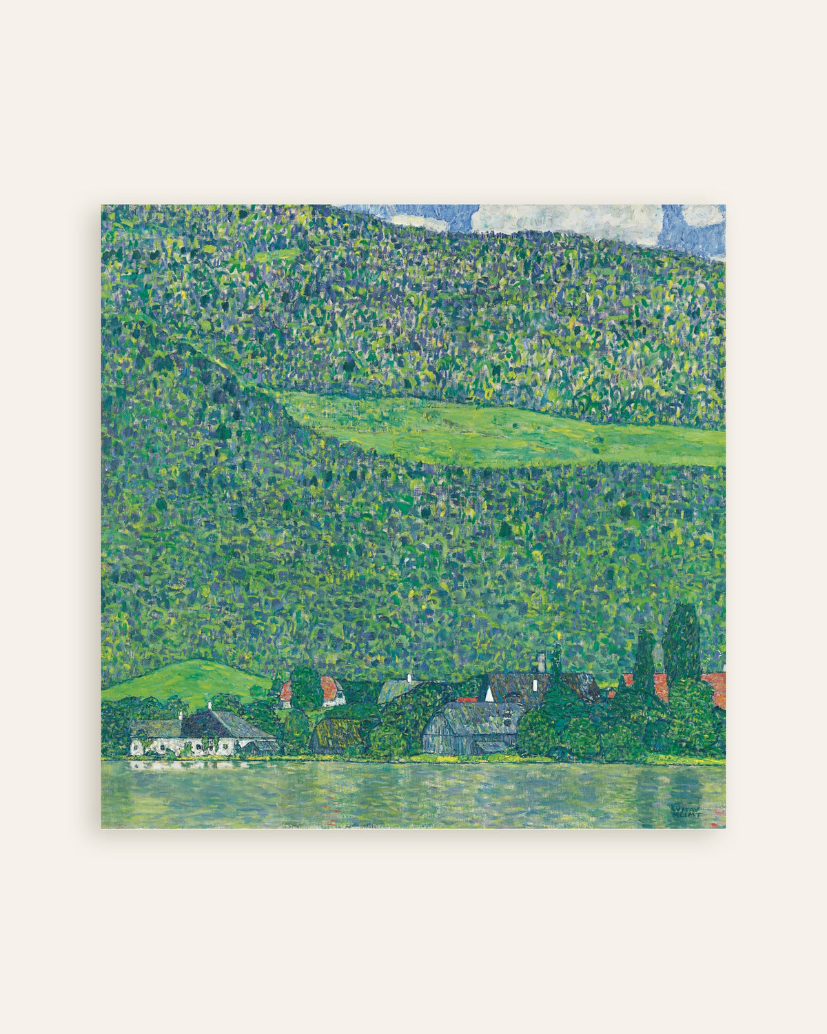 Poster „Litzlberg am Attersee (1914–1915) von Gustav Klimt“, als Miniaturansicht