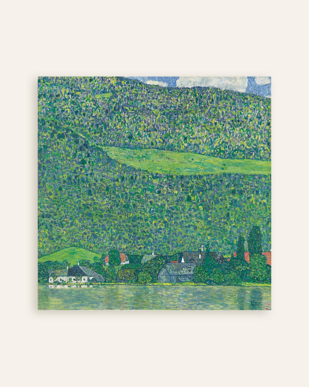 Poster „Litzlberg am Attersee (1914–1915) von Gustav Klimt“, als Miniaturansicht