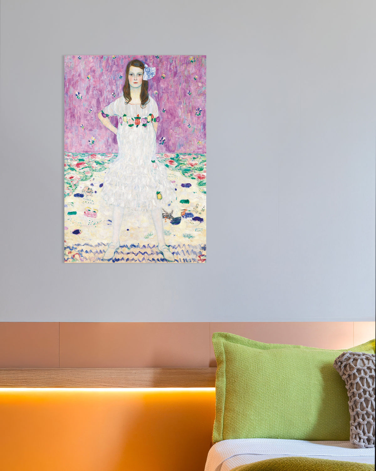 Poster Mäda Primavesi (1912–1913) von Gustav Klimt