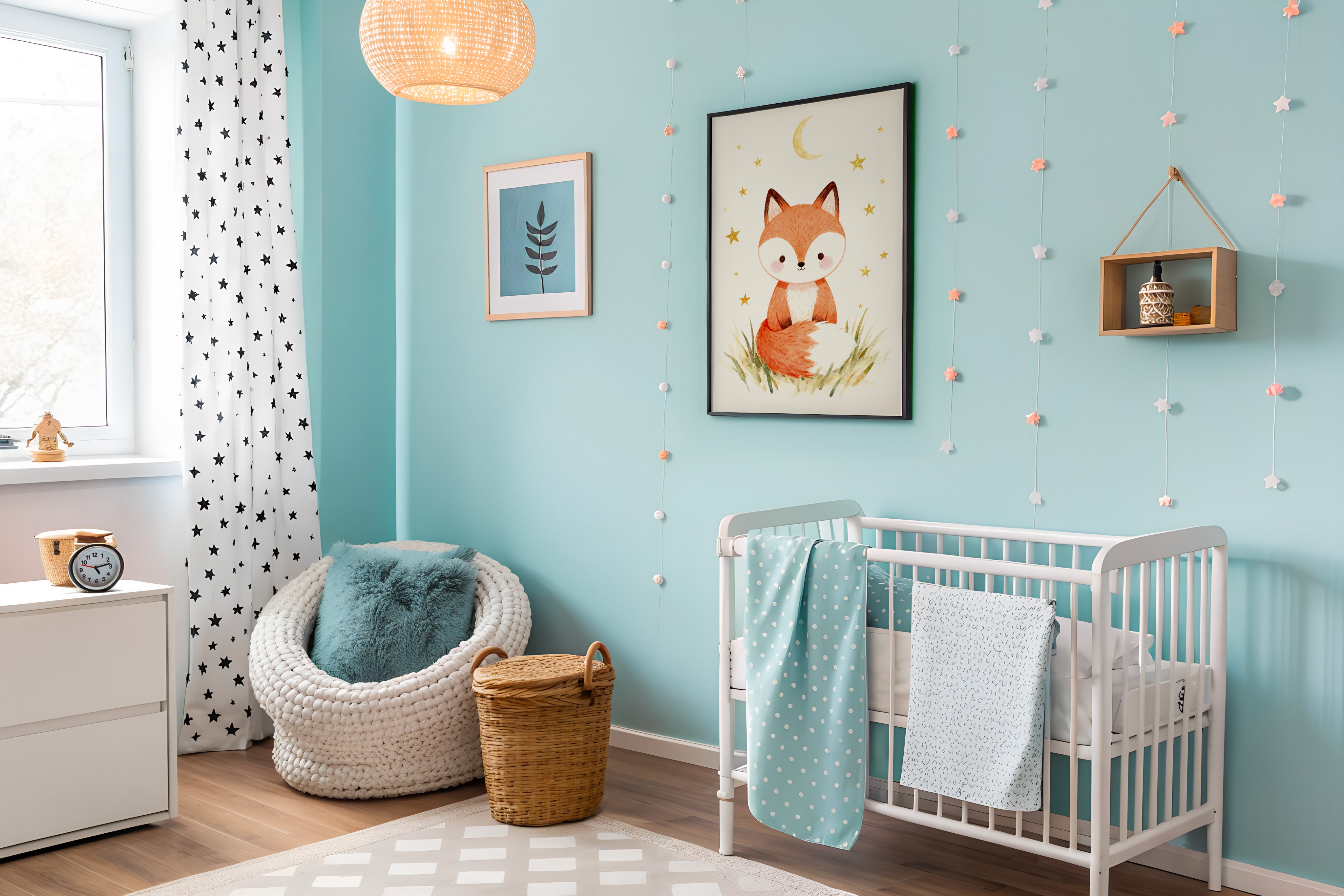 Fuchs Poster – Kinderzimmer Wanddeko