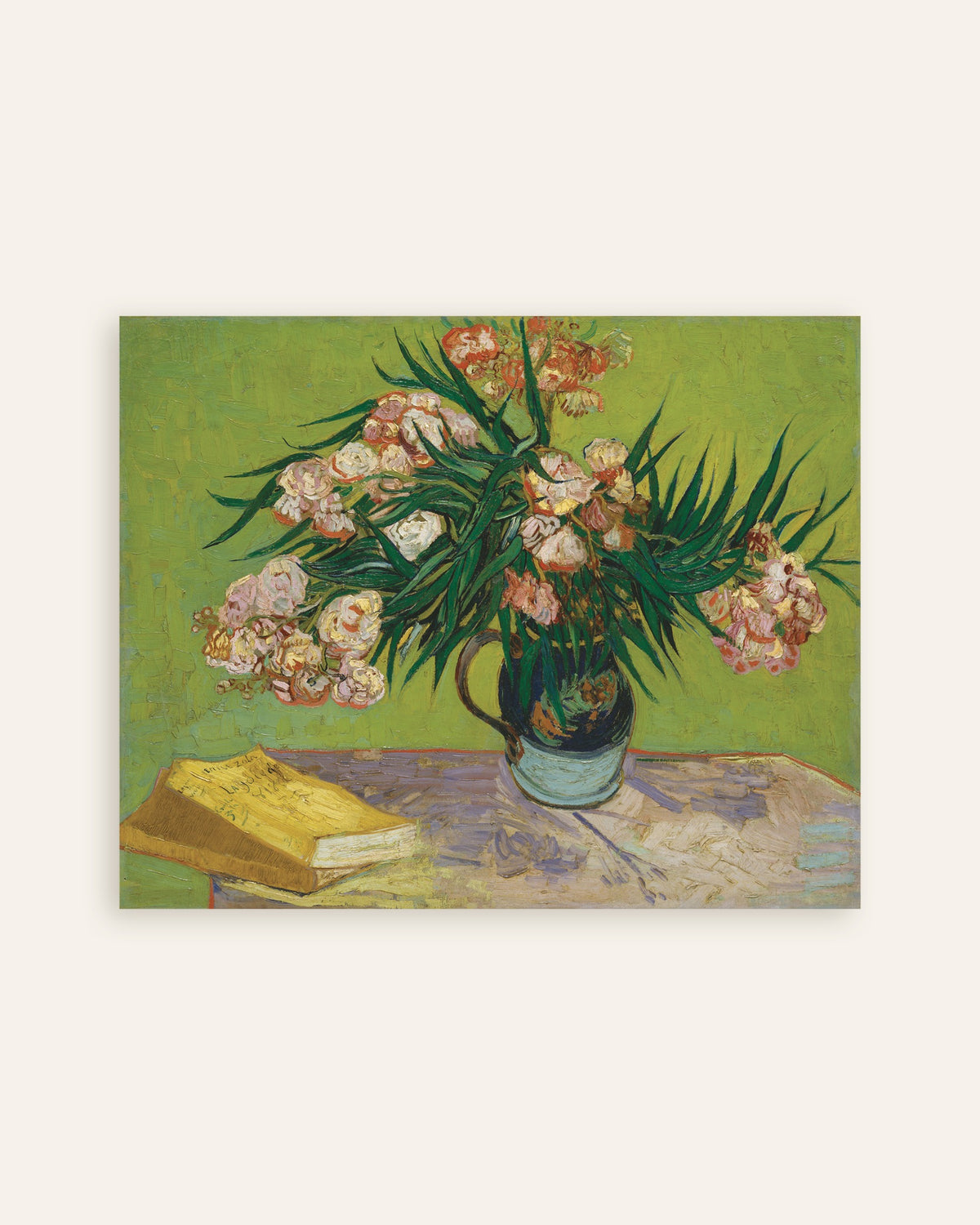 Poster mit „Oleander (1888) von Vincent van Gogh“, als Miniaturansicht